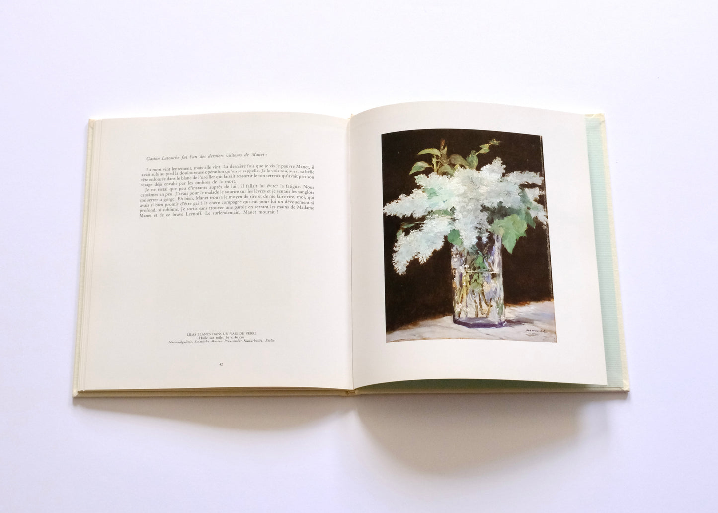 Les dernières fleurs de Manet