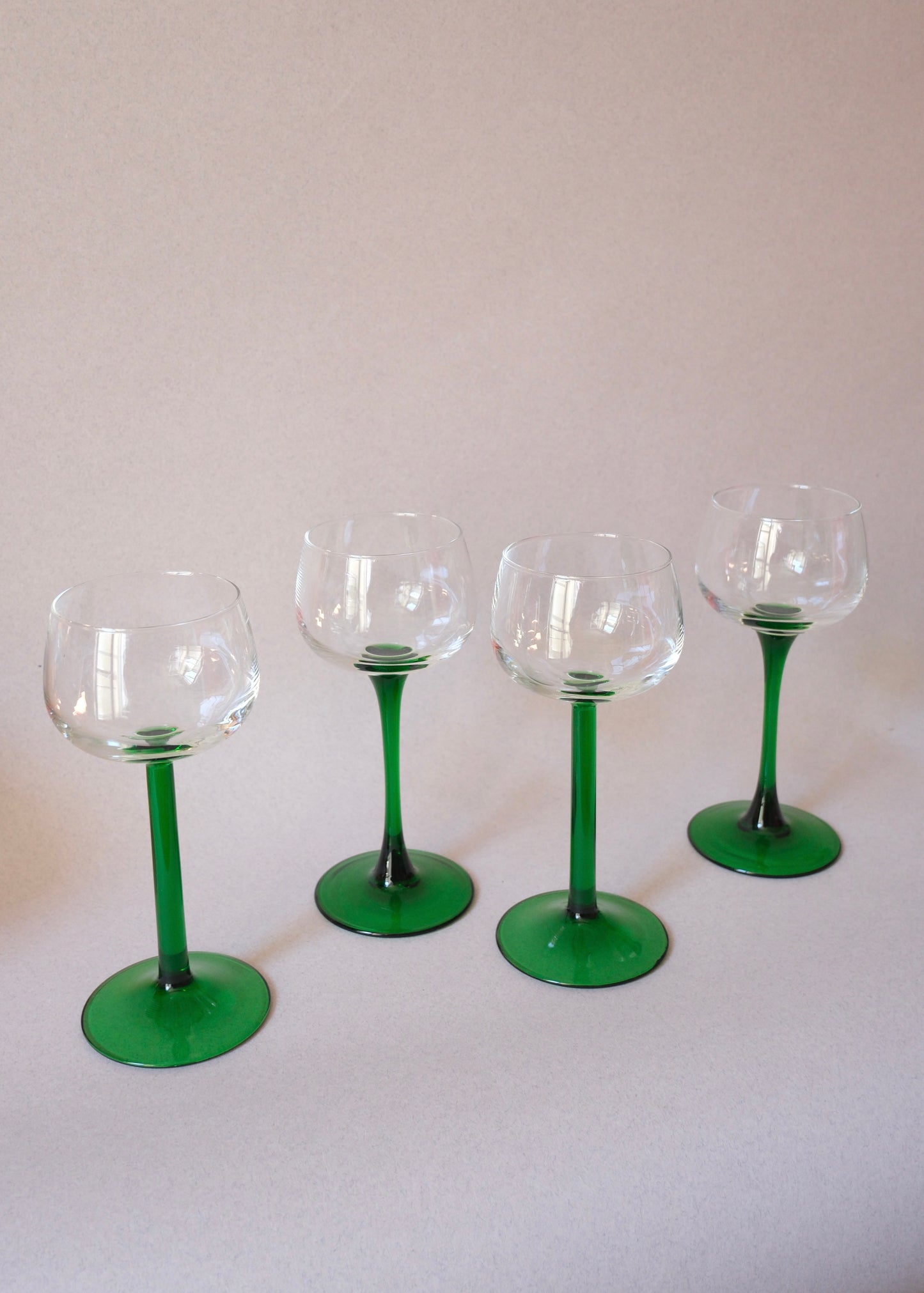 Les verres à vin d'Alsace