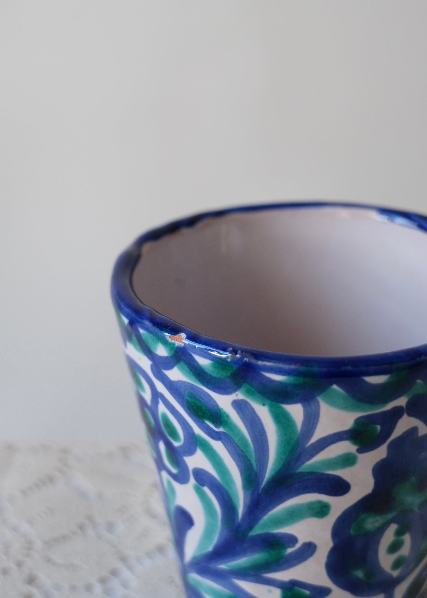 Tasse en céramique Fajalauza
