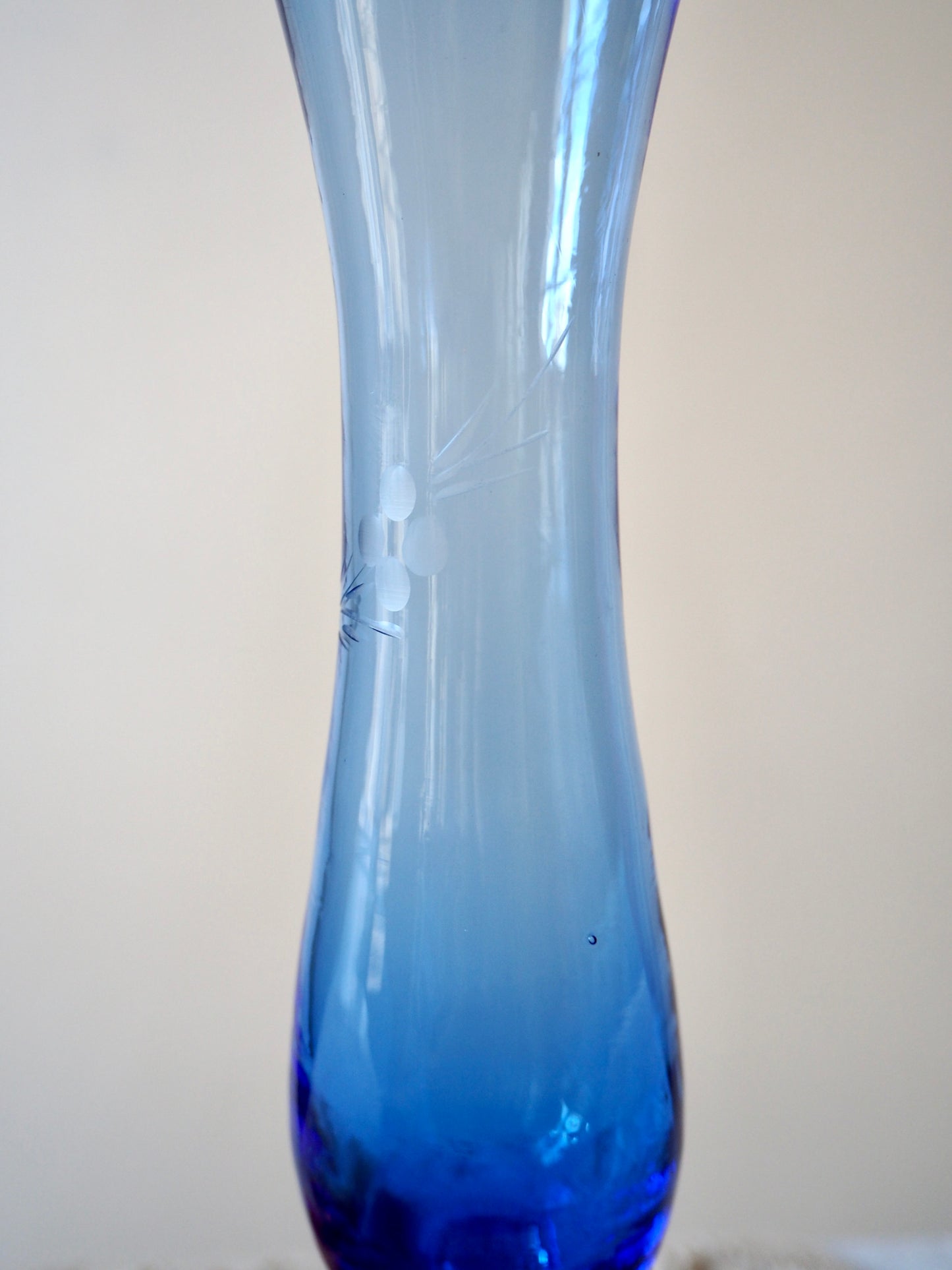 Le soliflore bleu