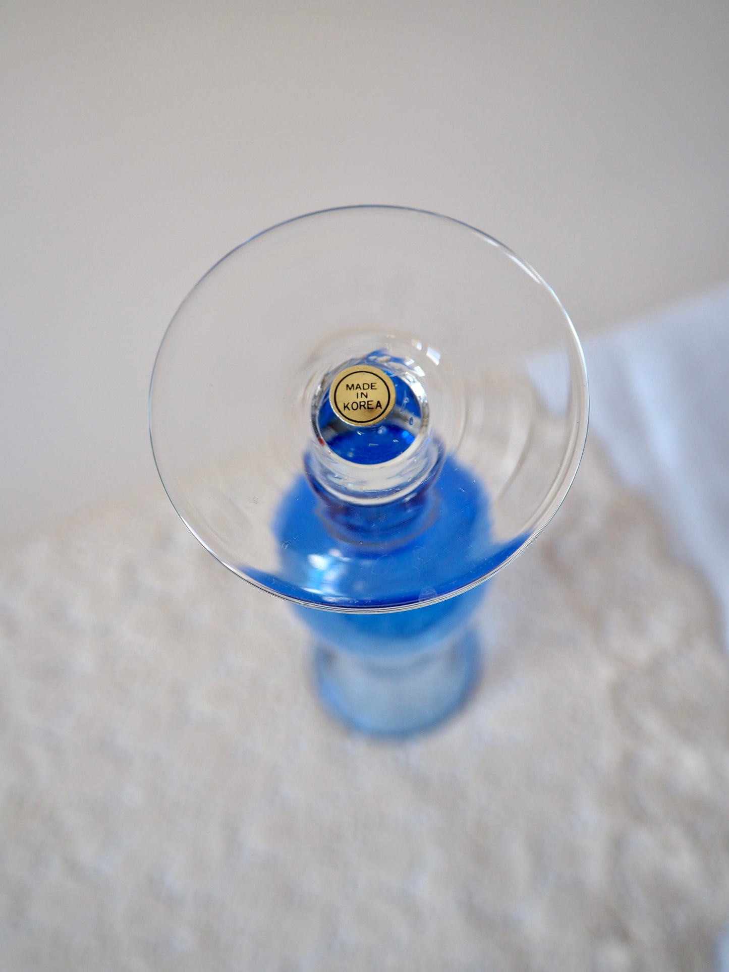 Le soliflore bleu