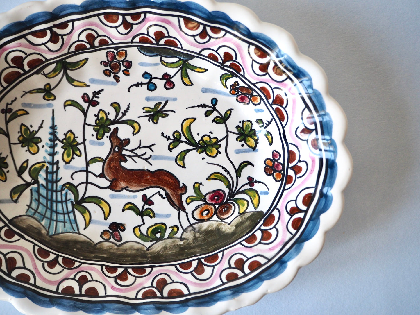 Coupelle en faïence de Coimbra