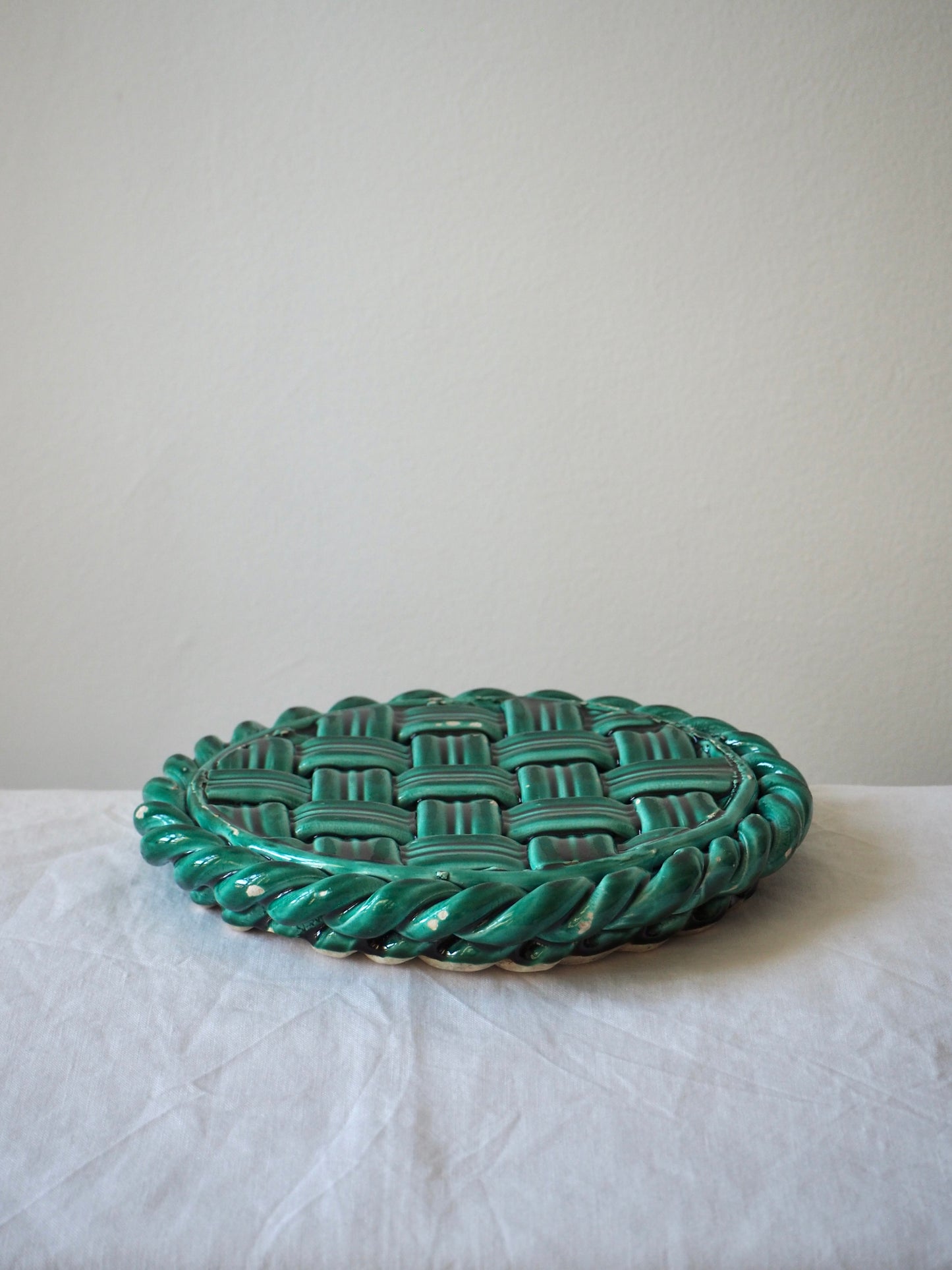 Dessous de plat en faïence