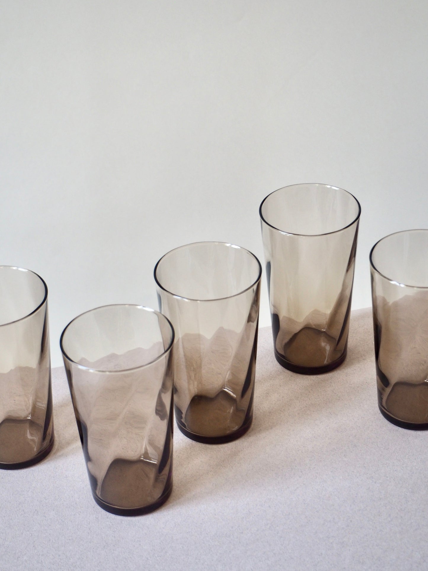 Les verres fumés années 70