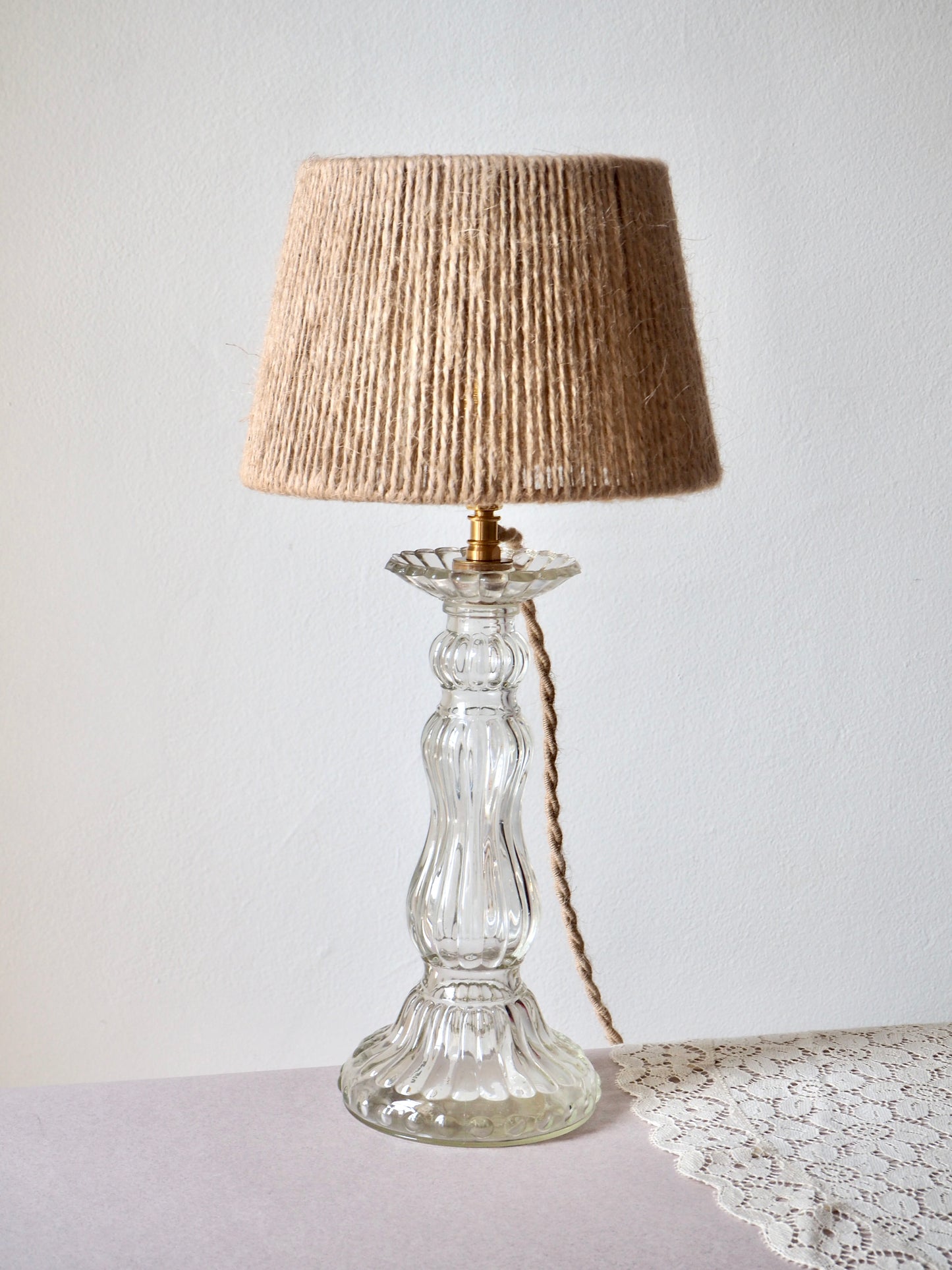 La lampe en verre