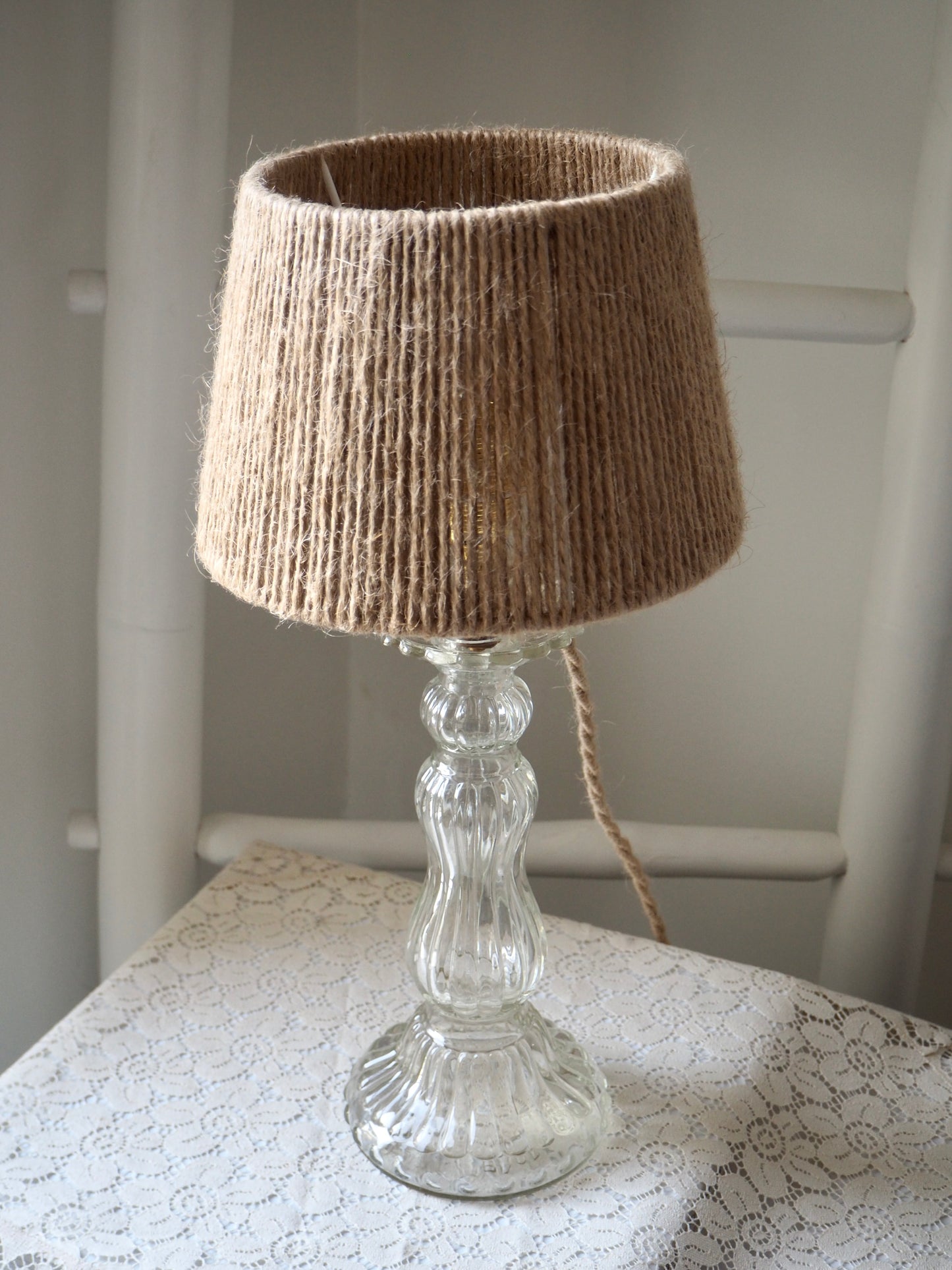 La lampe en verre