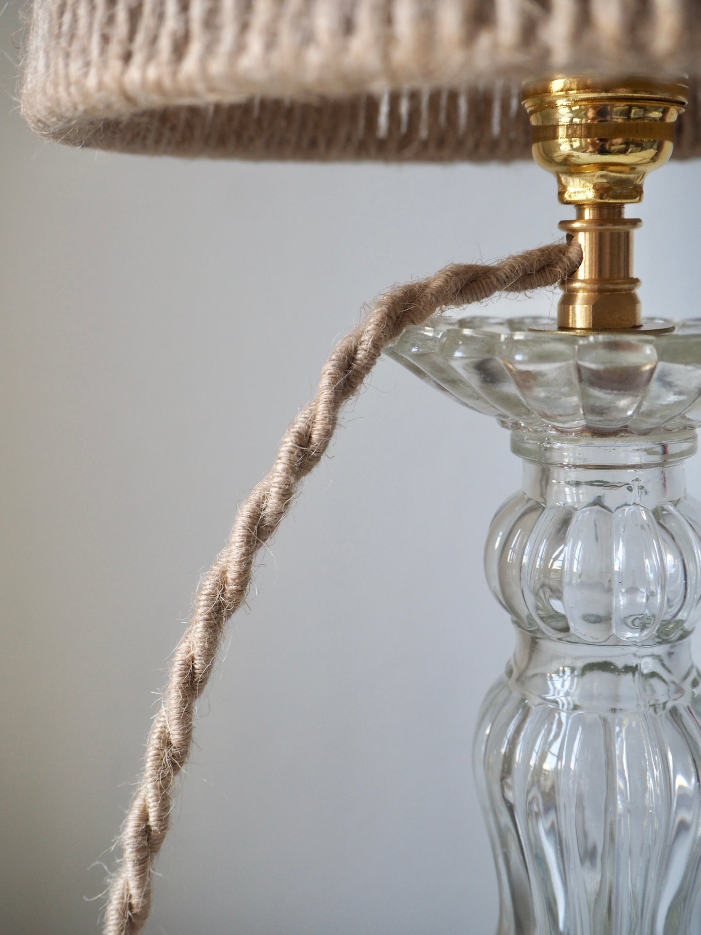 La lampe en verre