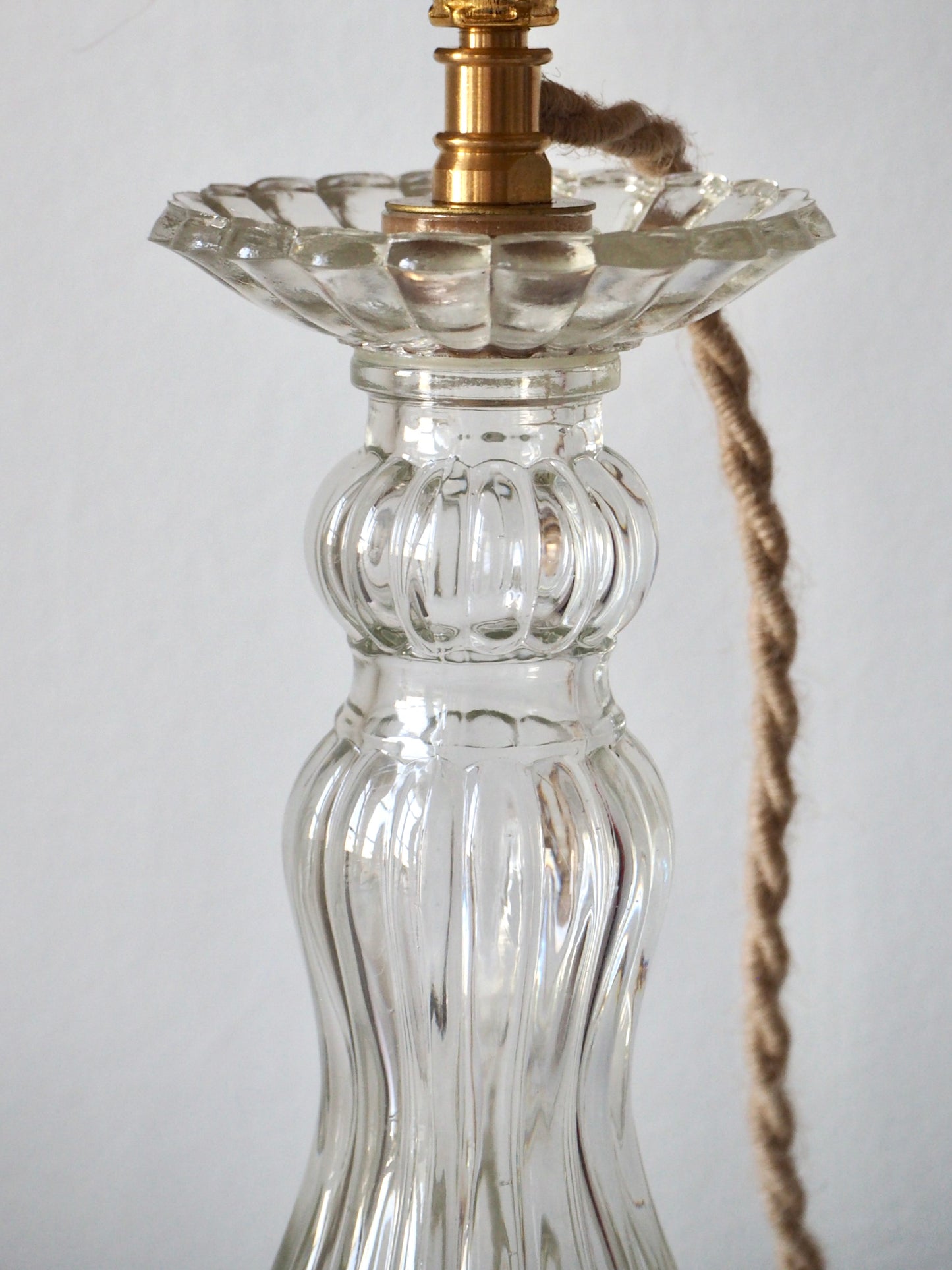 La lampe en verre