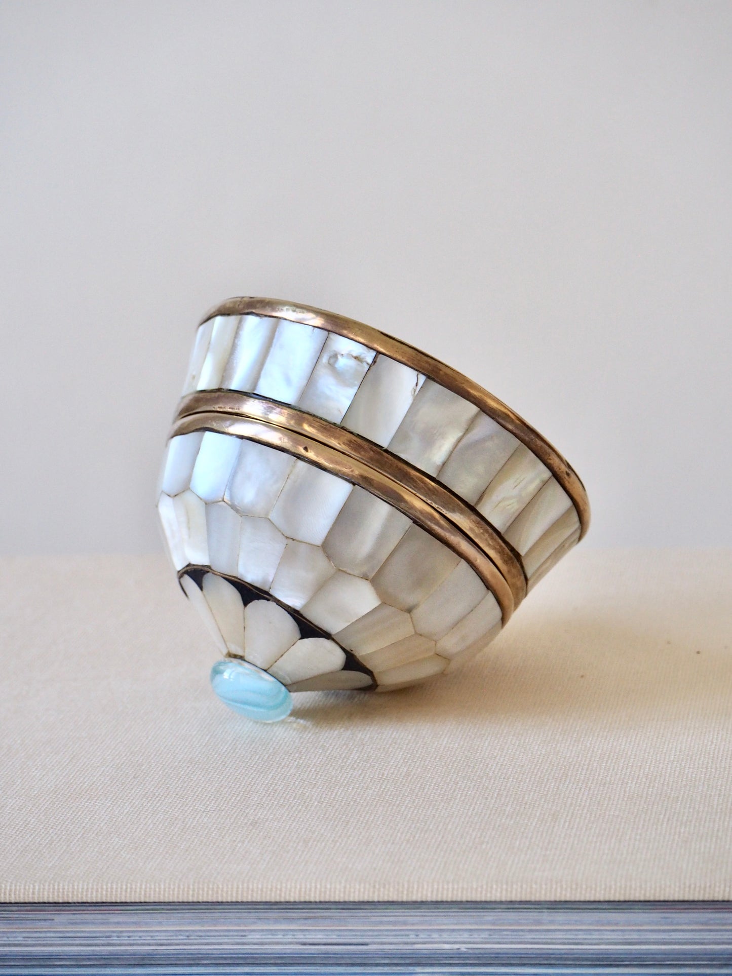 La boîte à bijoux nacrée