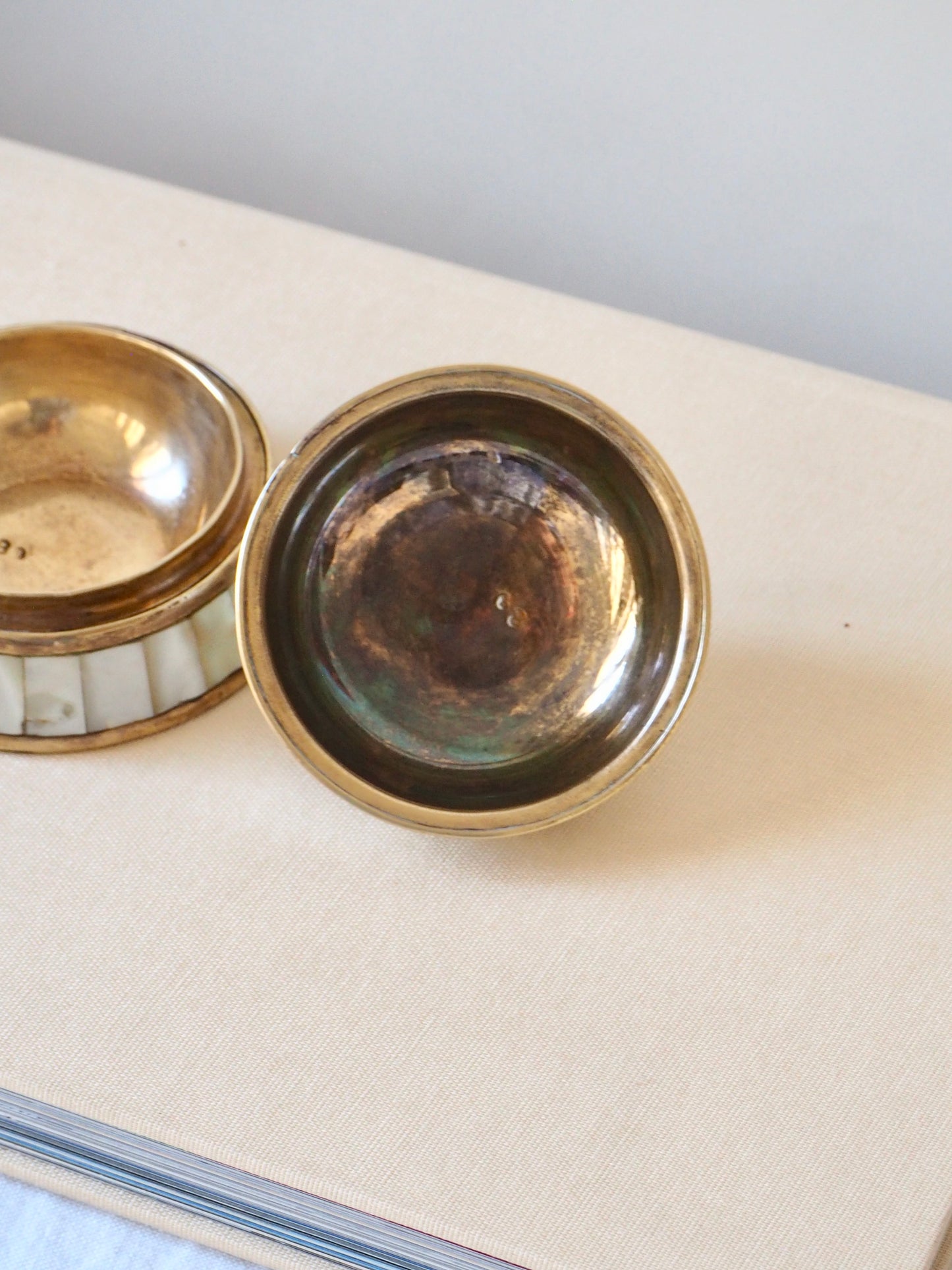 La boîte à bijoux nacrée