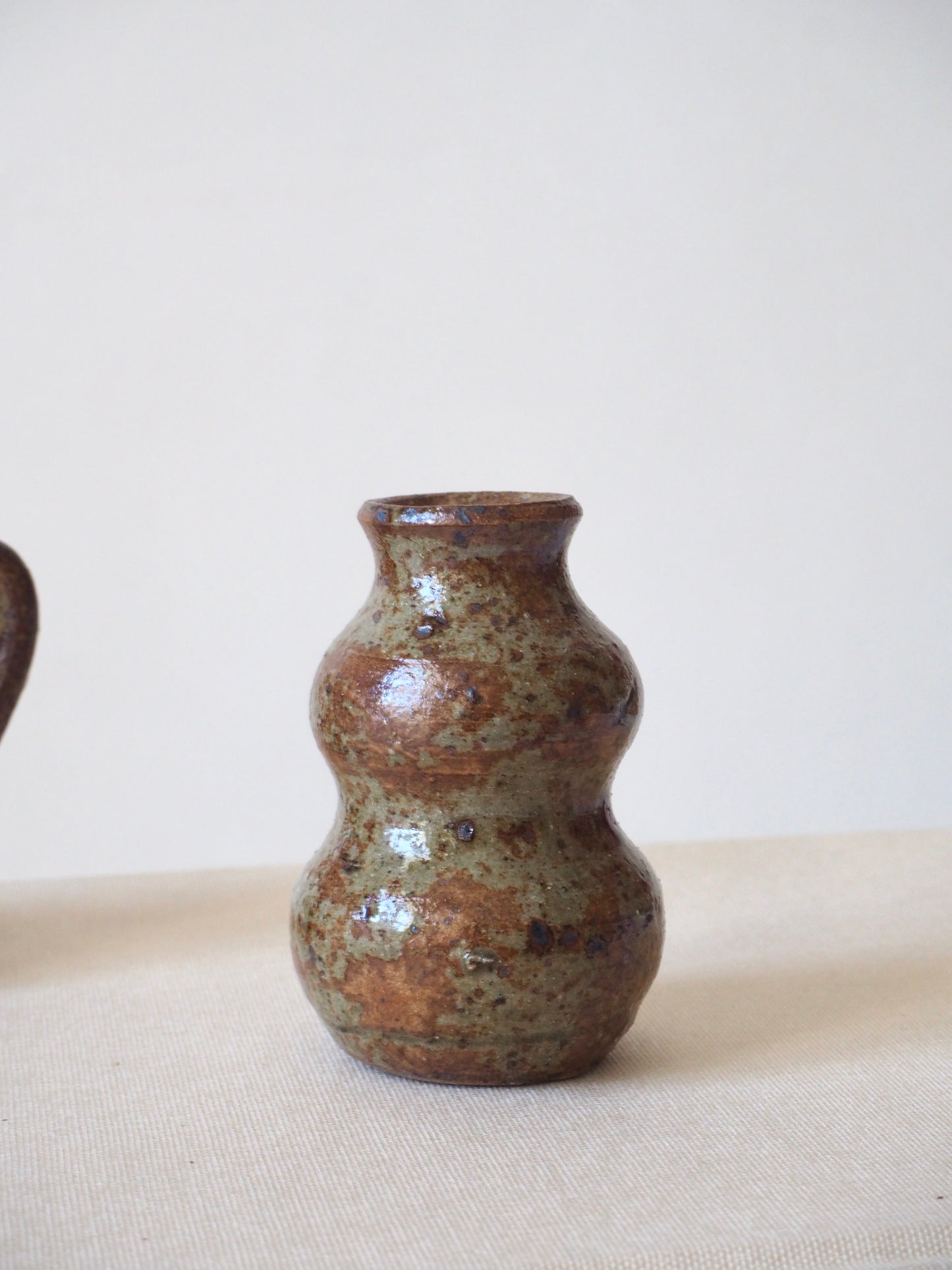 Duo de vases miniatures en grès