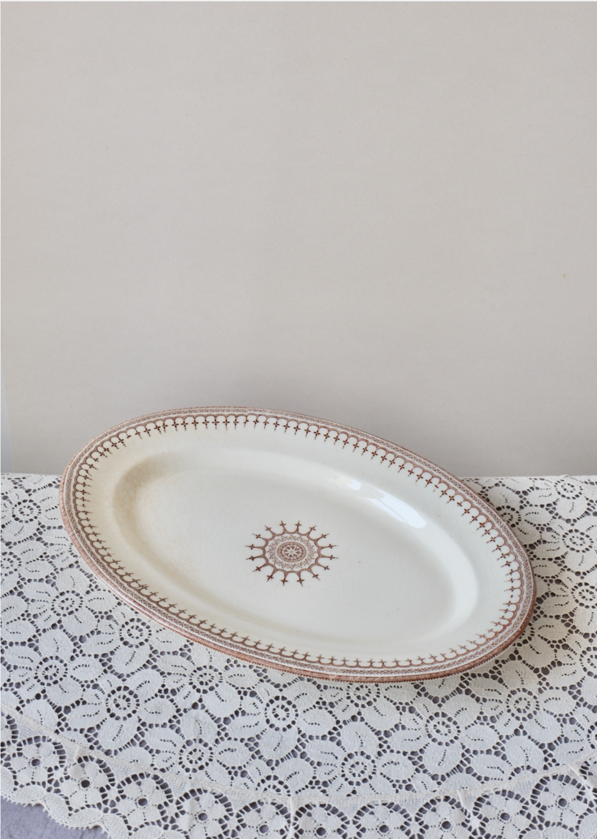 Plat en terre de fer Clairefontaine, Alhambra