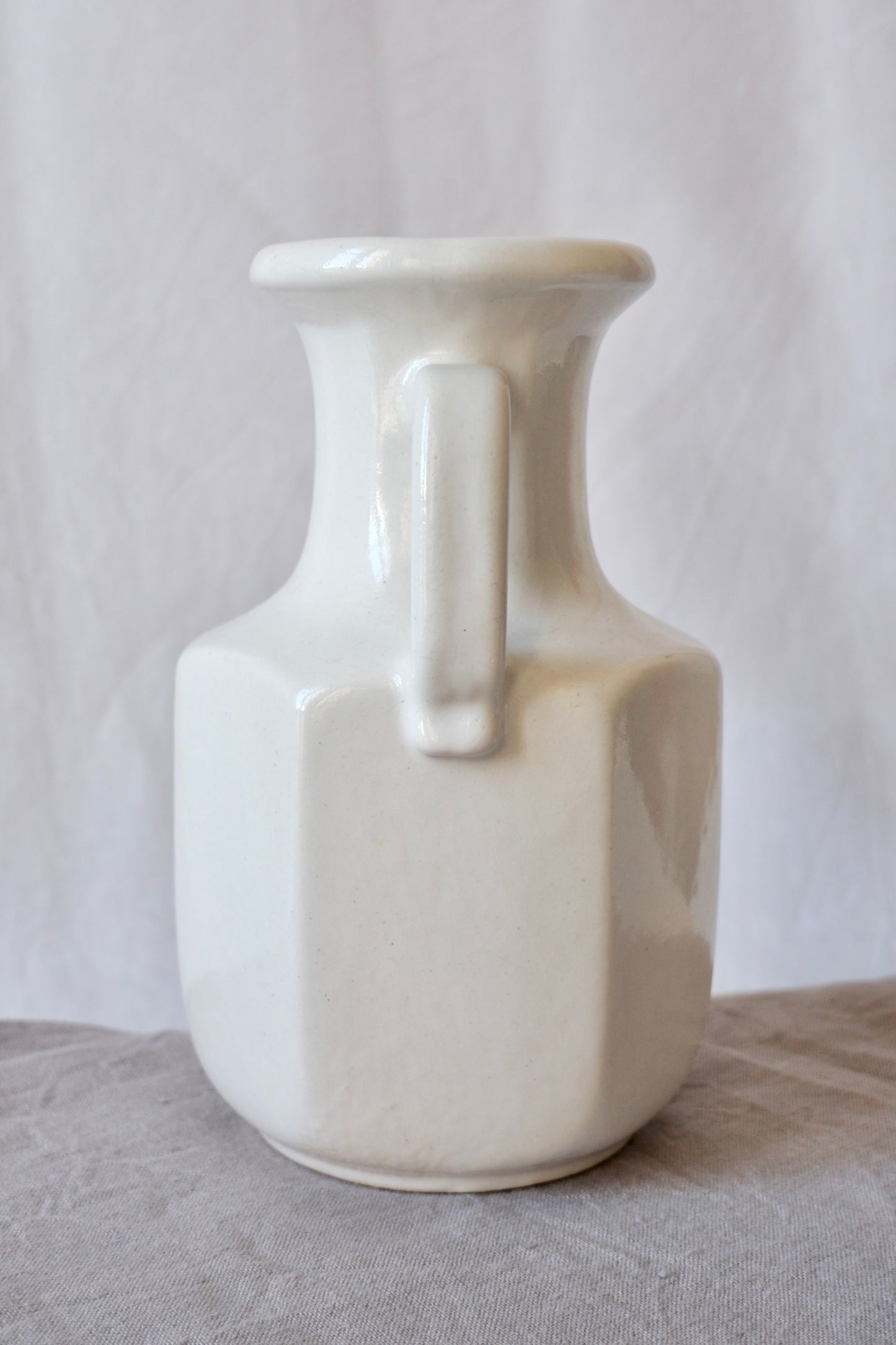 Pichet blanc, West Germany, Scheurich Keramik