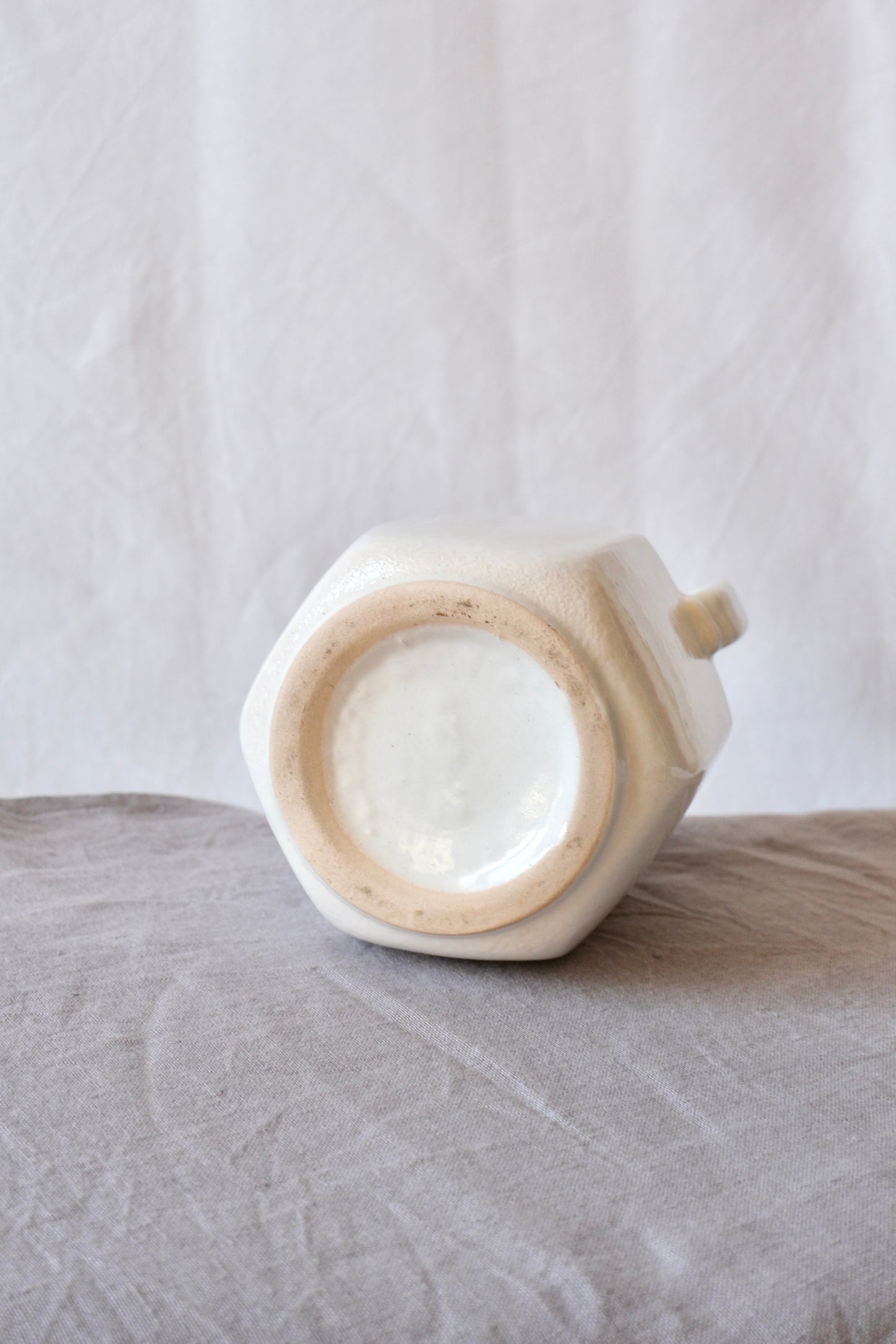 Pichet blanc, West Germany, Scheurich Keramik