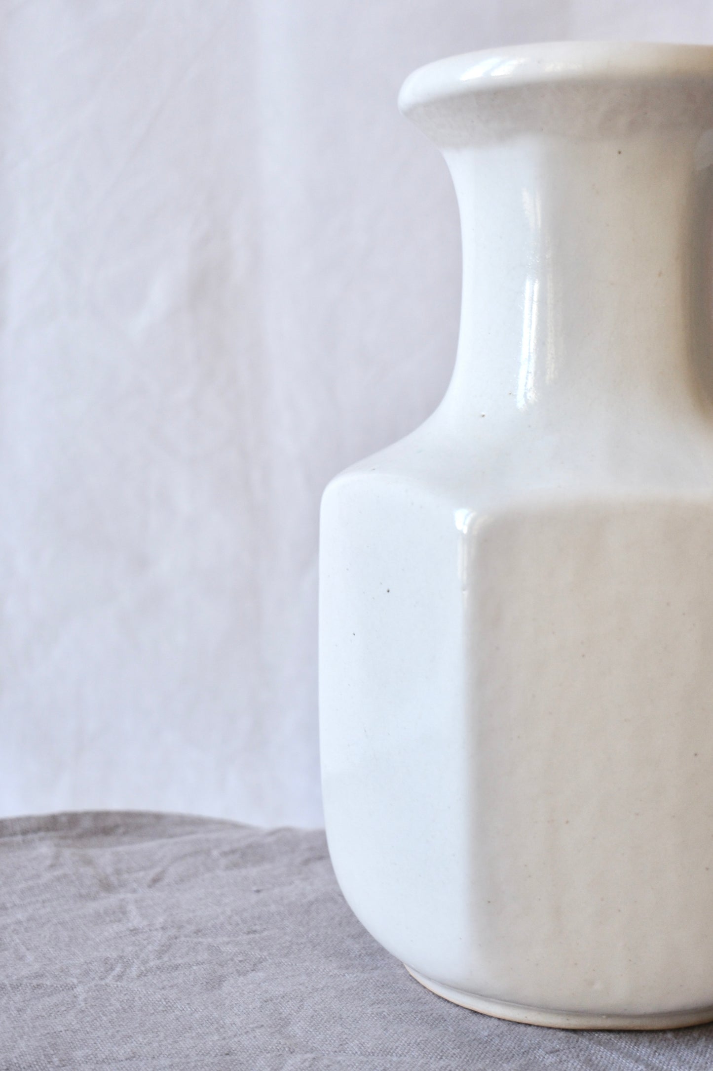 Pichet blanc, West Germany, Scheurich Keramik