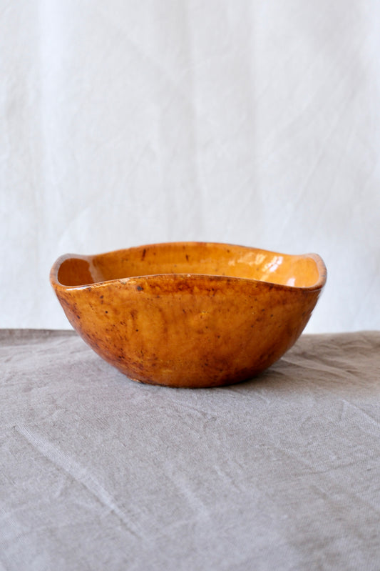 Coupelle en céramique jaune, Biot