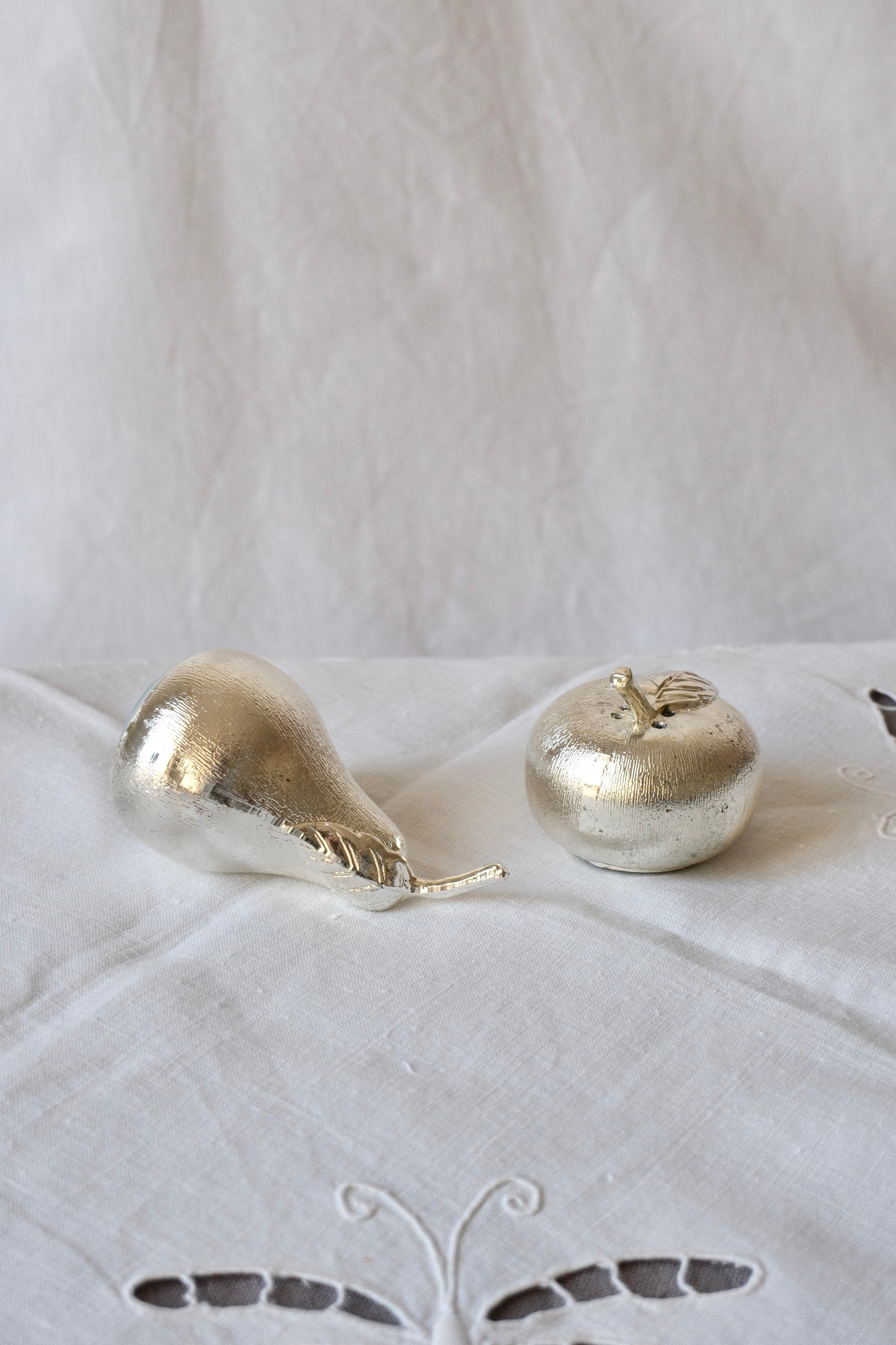 Salière et poivrière pomme poire