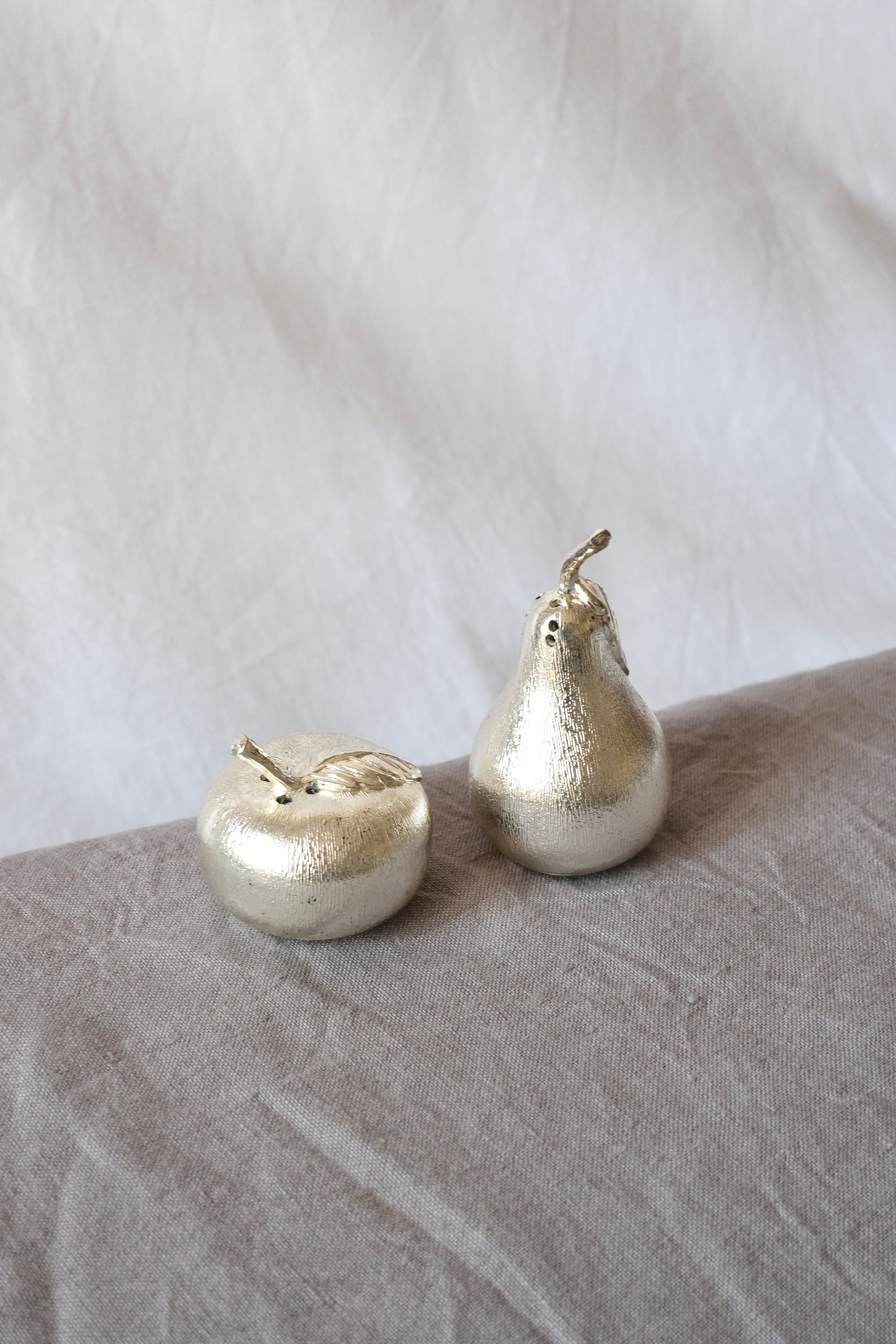 Salière et poivrière pomme poire