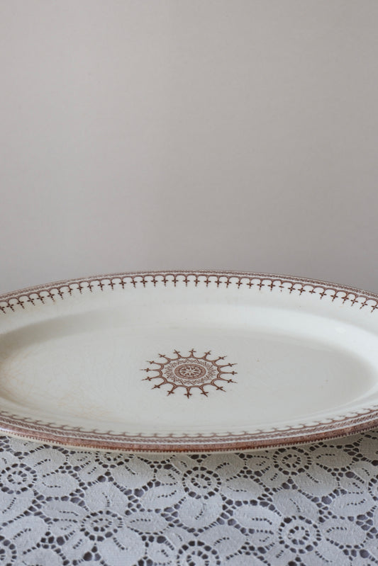 Plat en terre de fer Clairefontaine, Alhambra