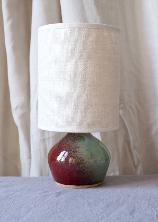 La lampe en céramique ronde