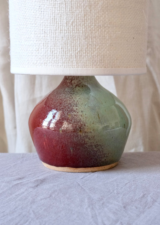 La lampe en céramique ronde