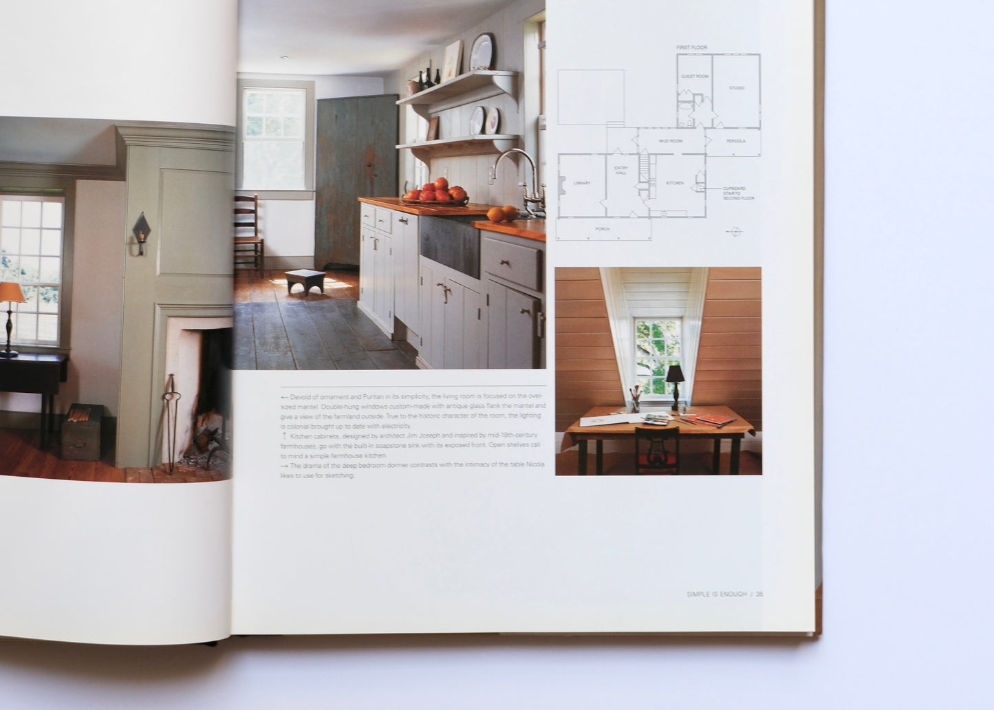 The simple home, the luxury of enough