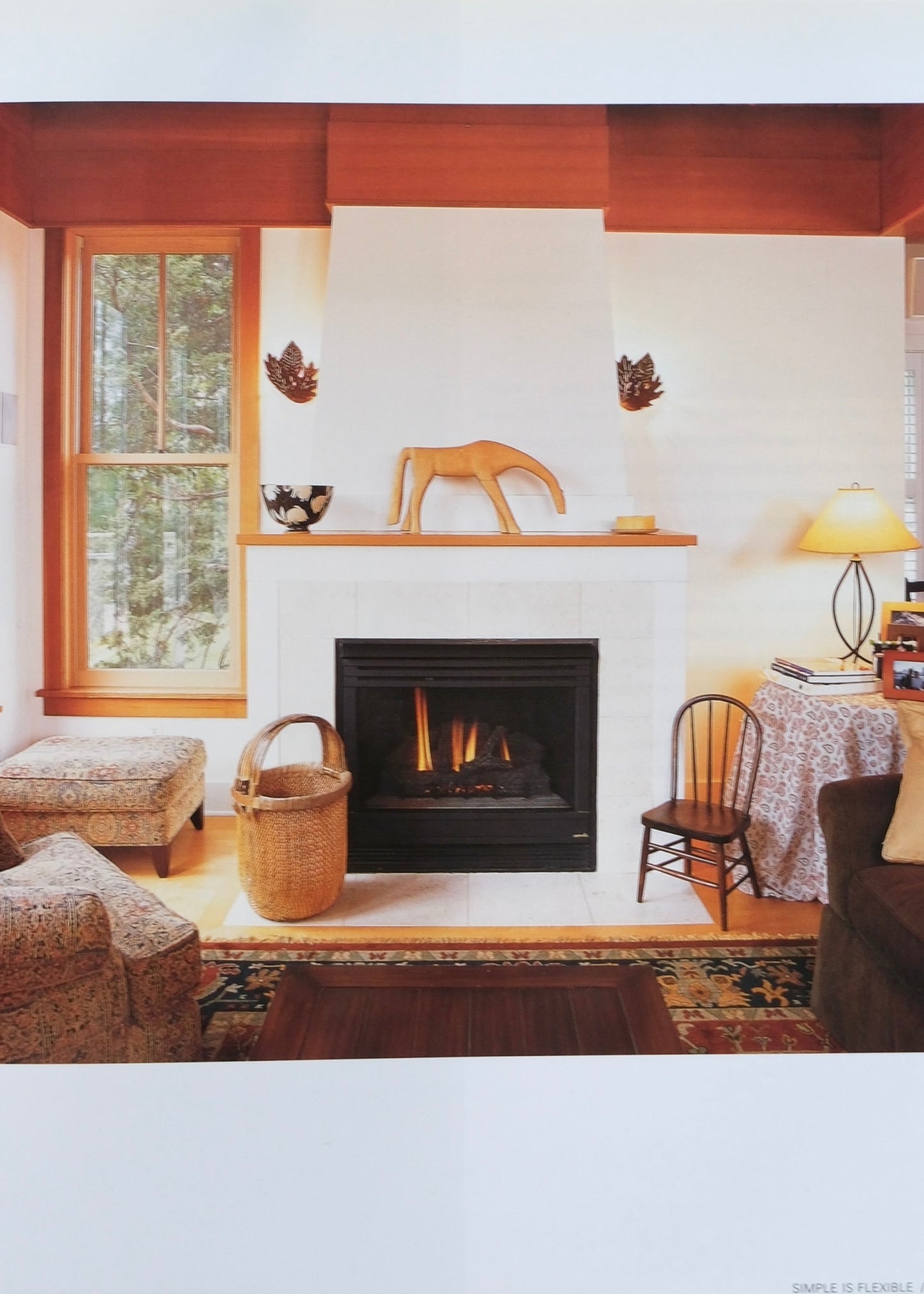 The simple home, the luxury of enough