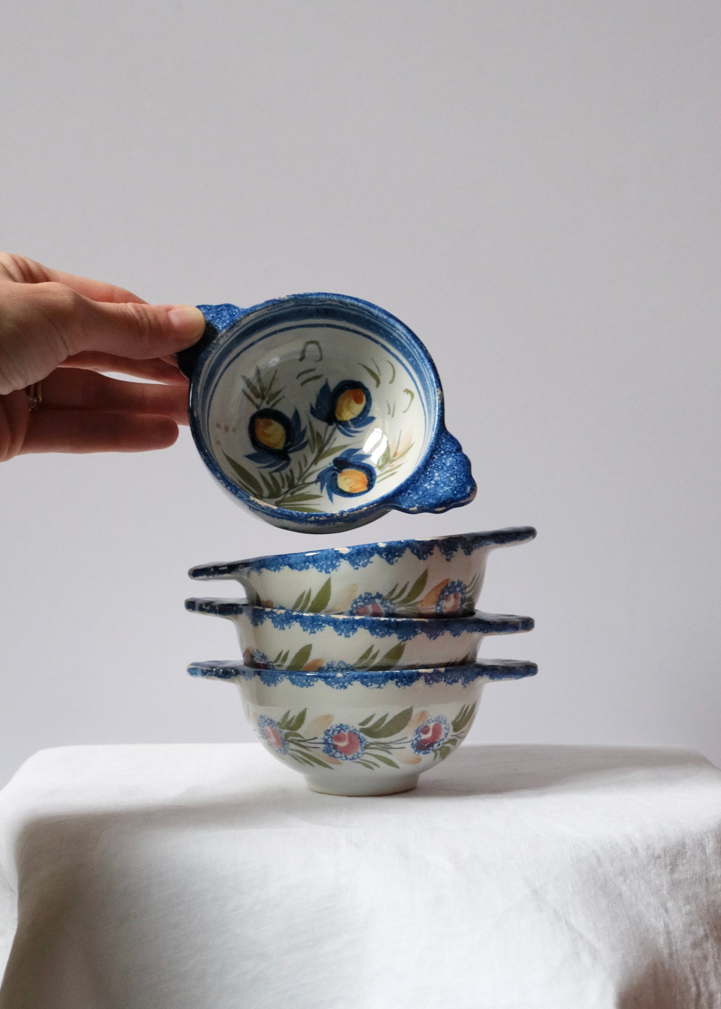 Les petits bols oreilles Henriot Quimper