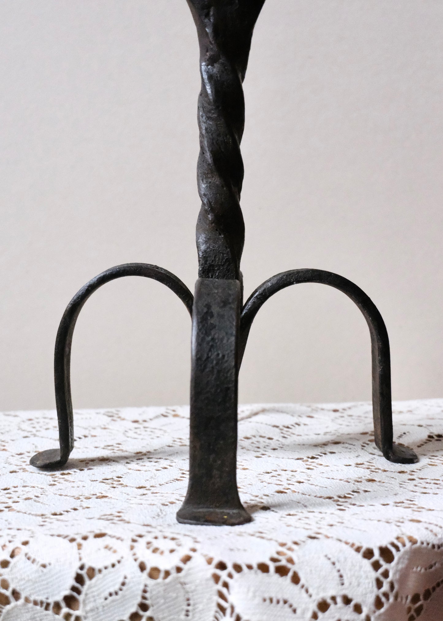 Chandelier en fer forgé