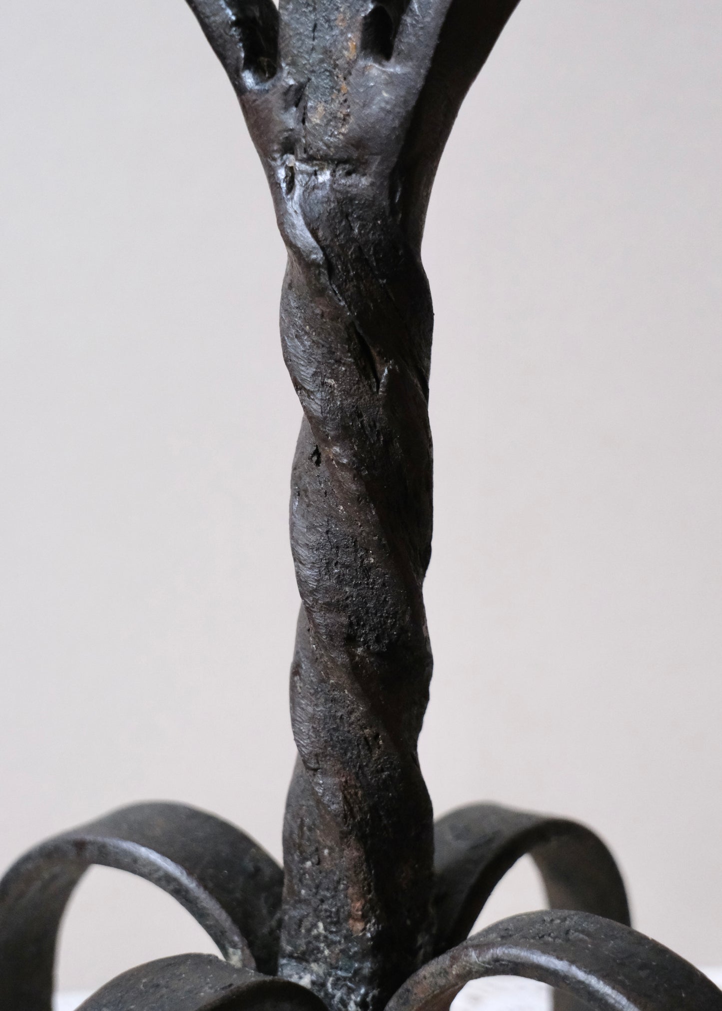 Chandelier en fer forgé