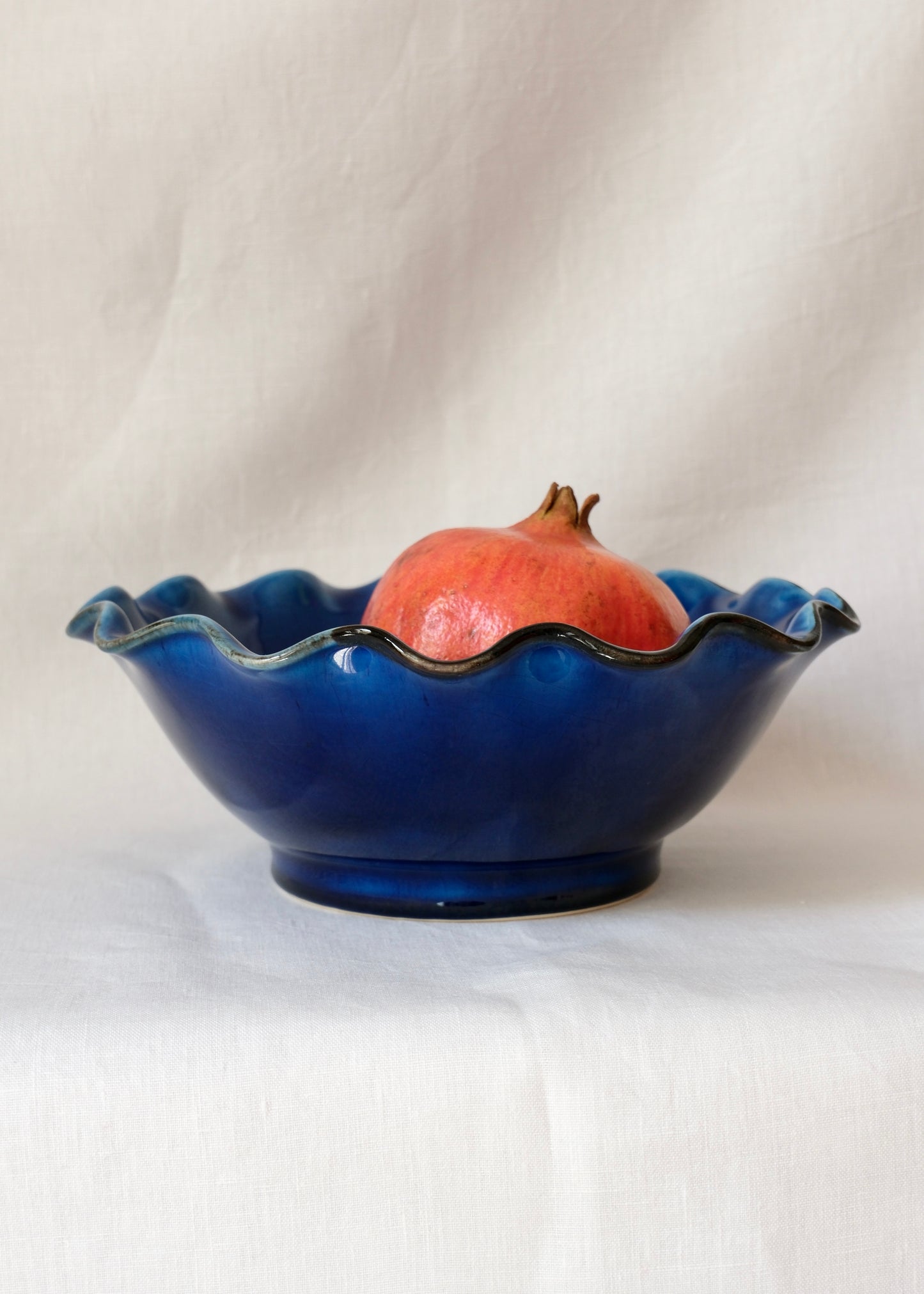 Bol saladier bleu cobalt