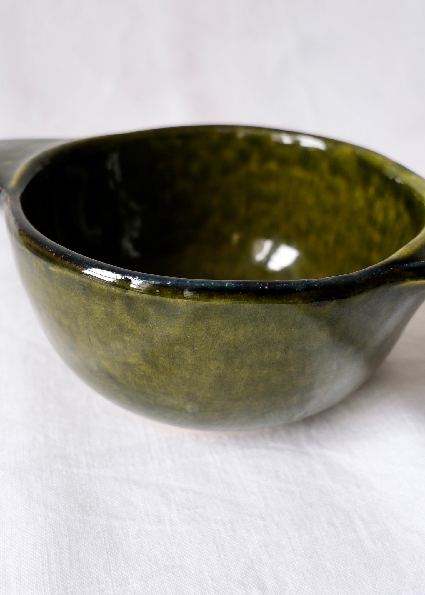 Le bol à oreilles vert
