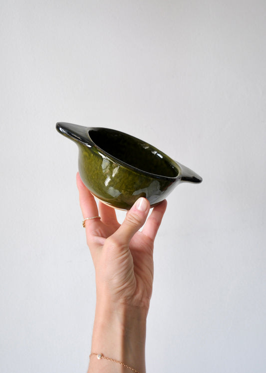 Le bol à oreilles vert