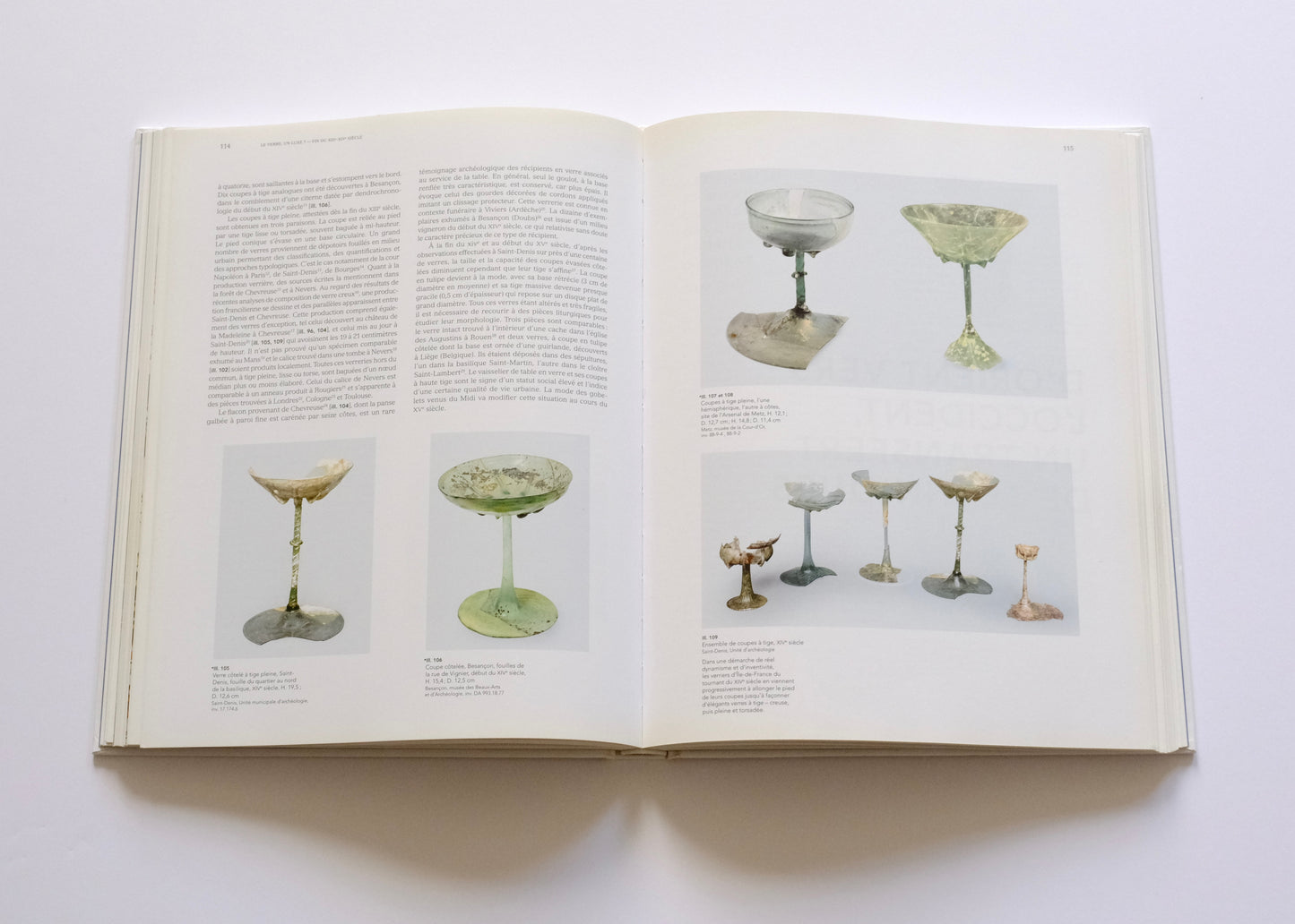 Le verre, un moyen-âge inventif