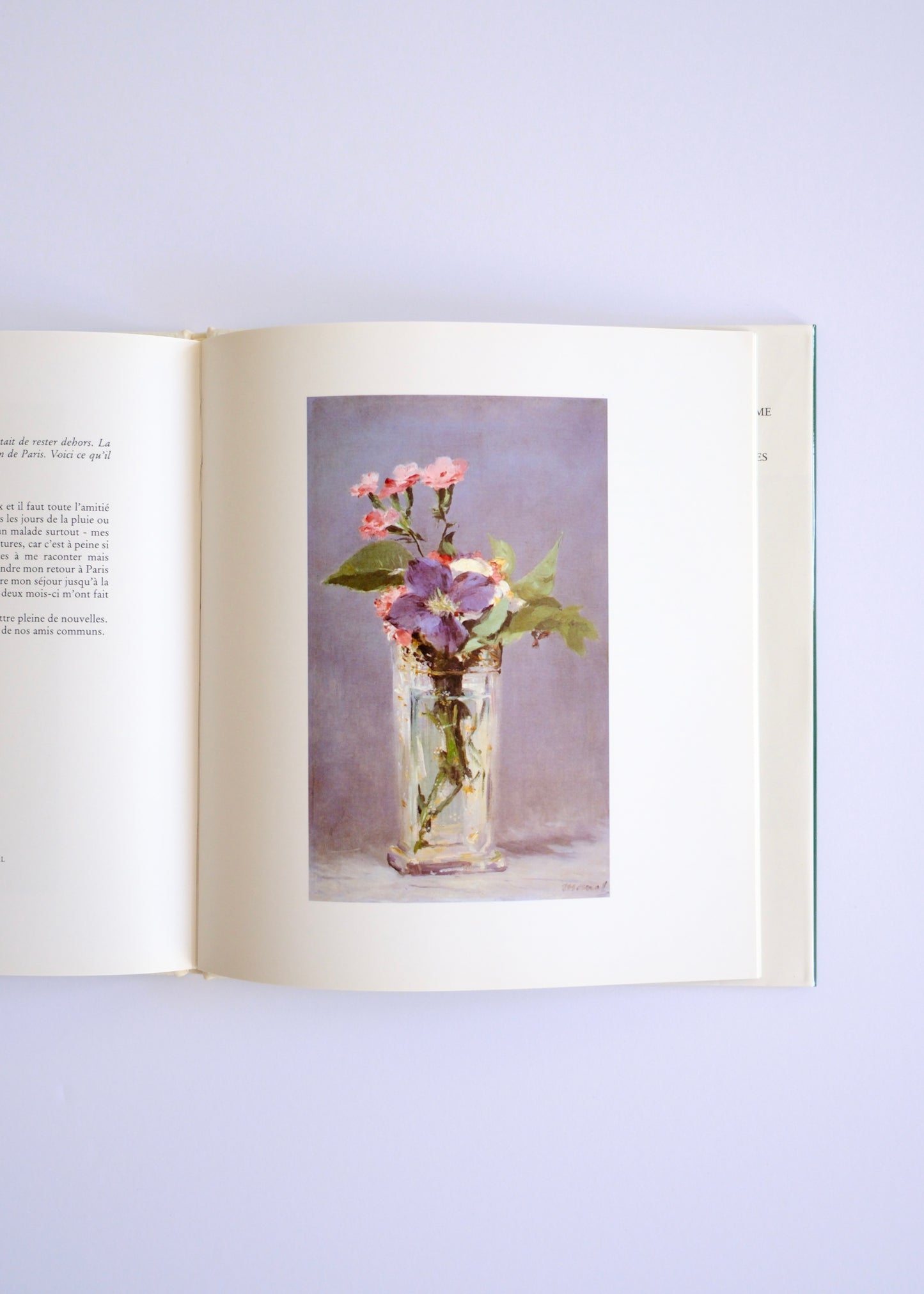 Les dernières fleurs de Manet