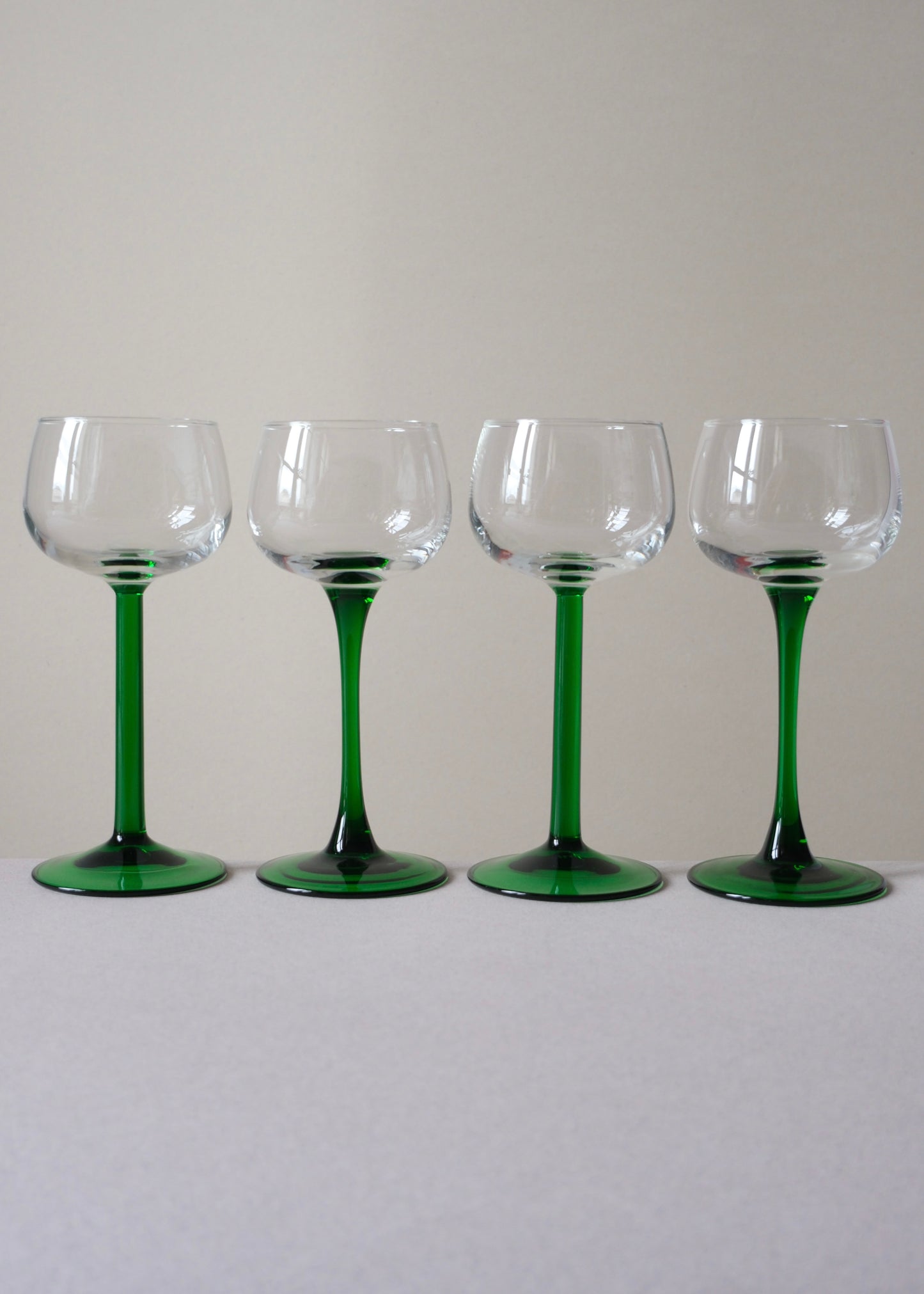 Les verres à vin d'Alsace