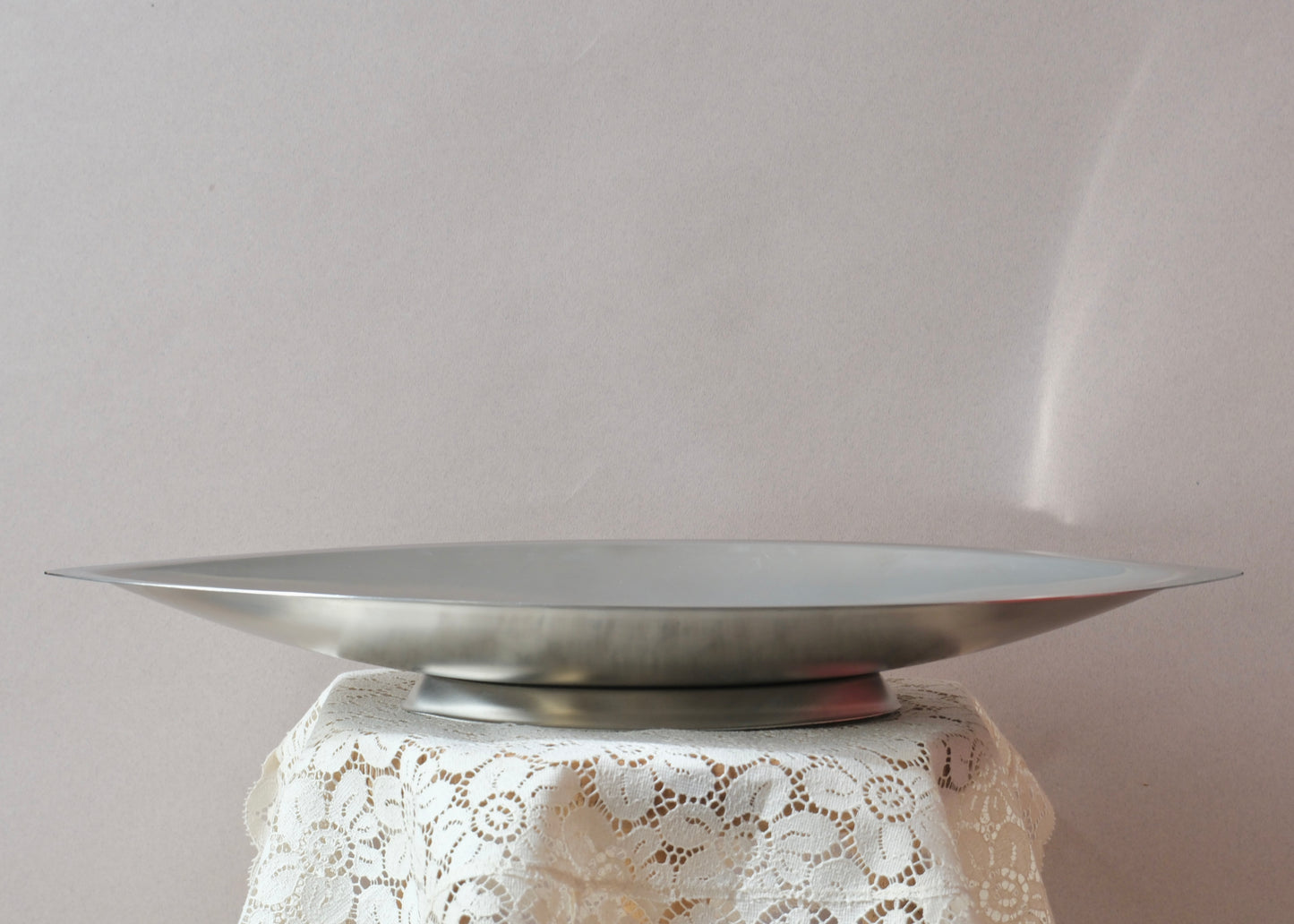 Grande coupe en inox, Guy Degrenne