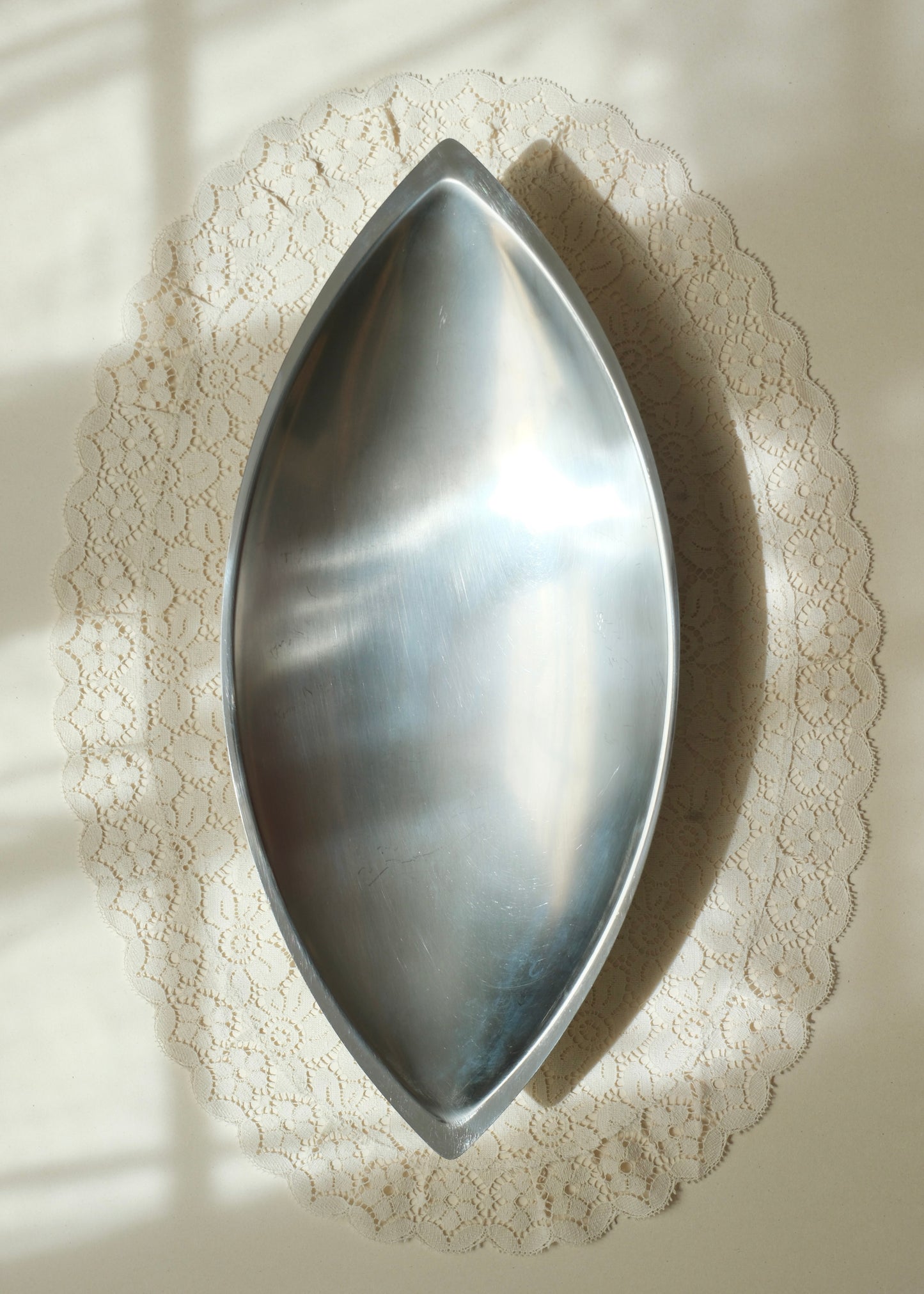 Grande coupe en inox, Guy Degrenne