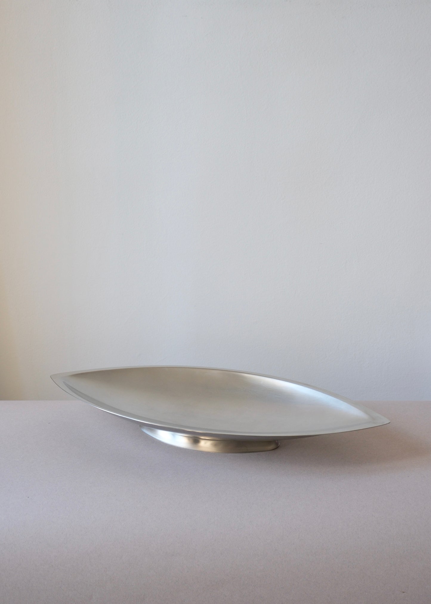 Grande coupe en inox, Guy Degrenne