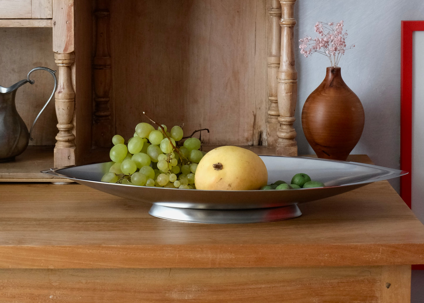 Grande coupe en inox, Guy Degrenne