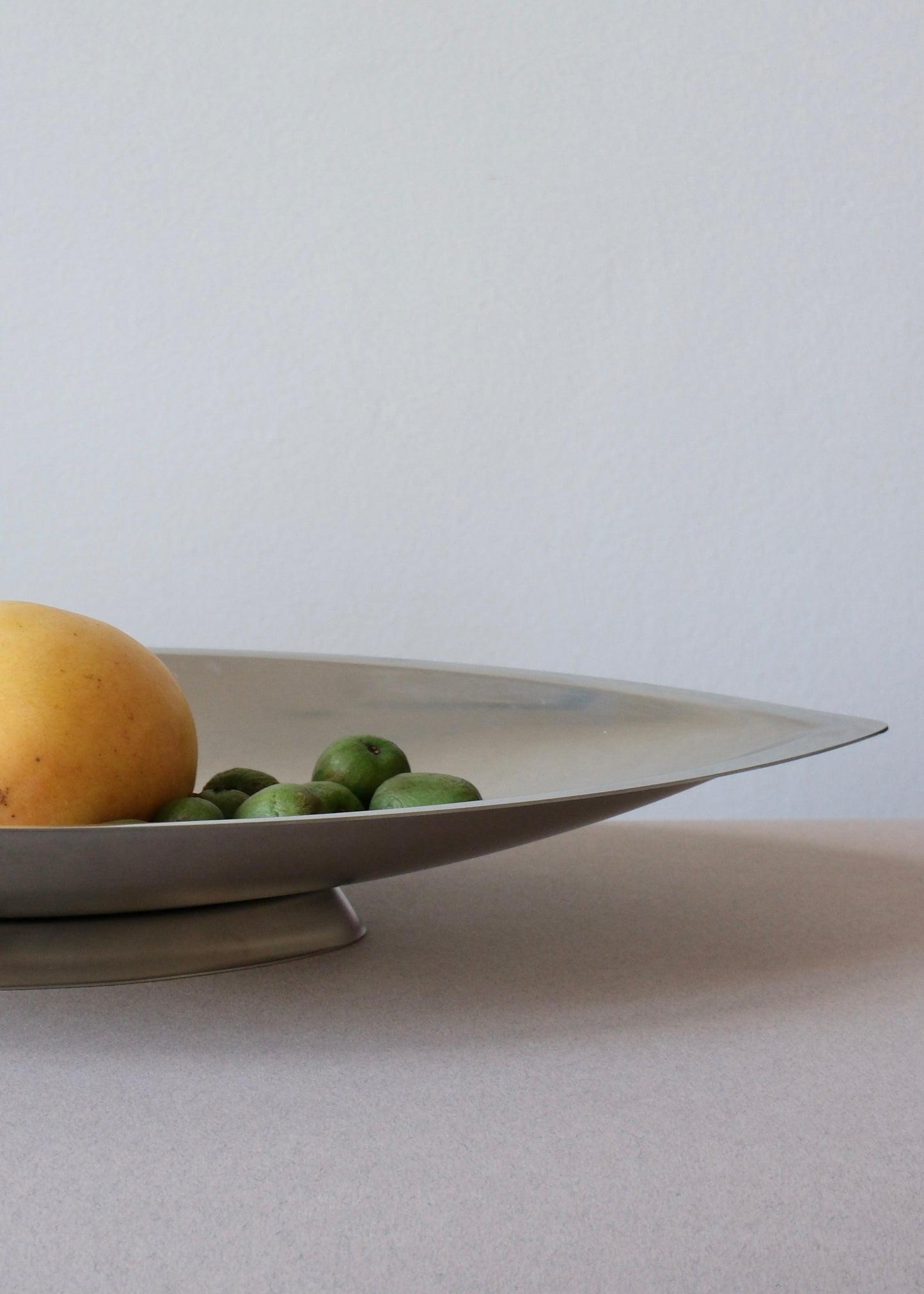 Grande coupe en inox, Guy Degrenne