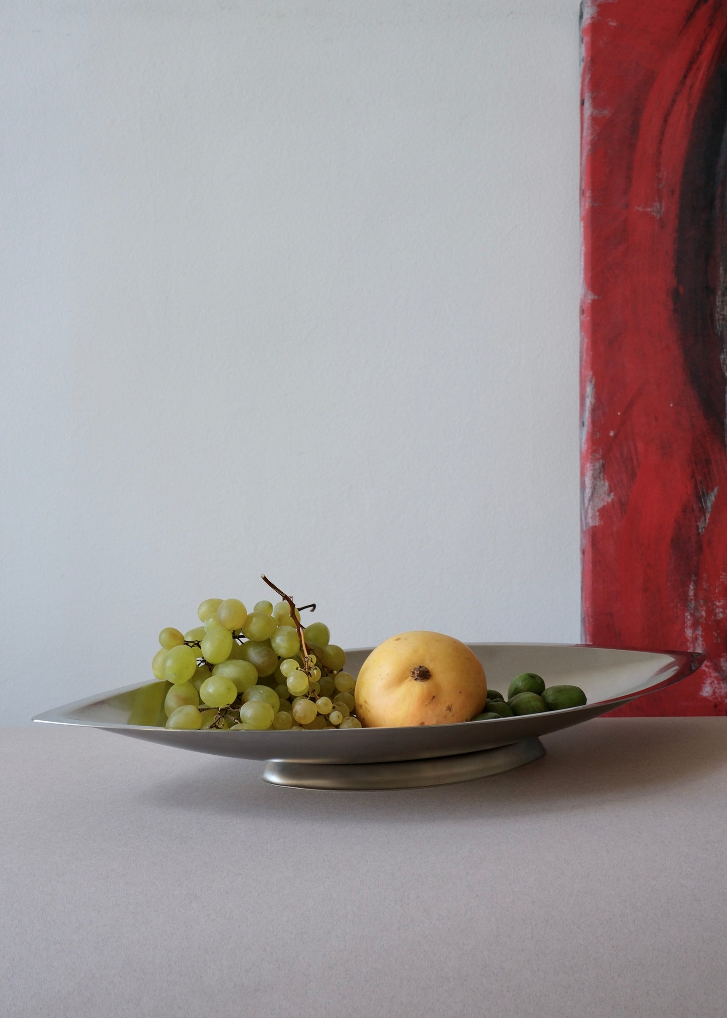 Grande coupe en inox, Guy Degrenne