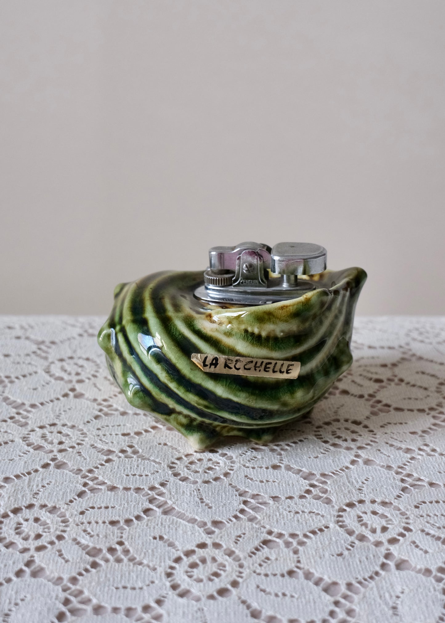 Briquet de table coquillage "Souvenirs de La Rochelle"