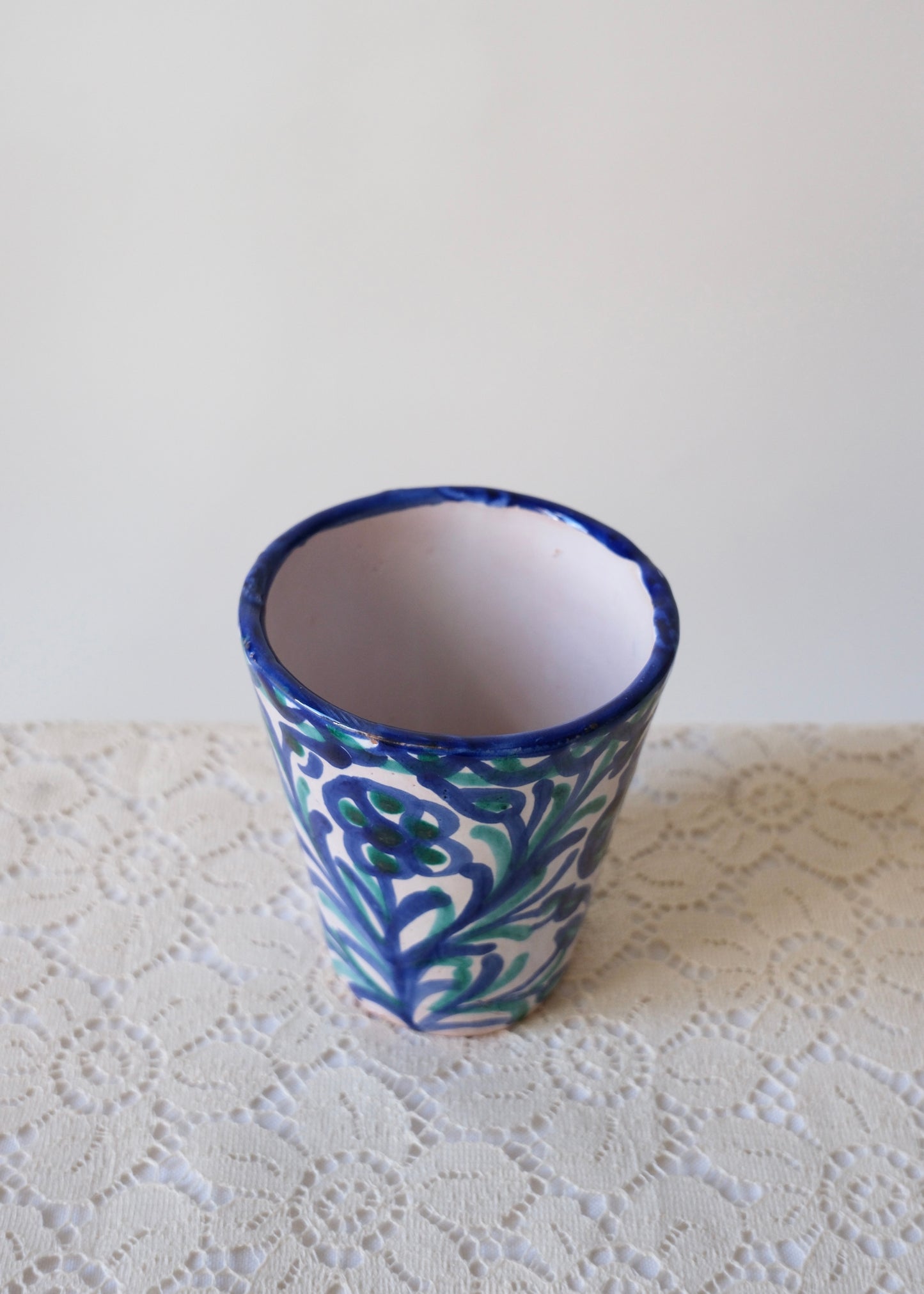 Tasse en céramique Fajalauza