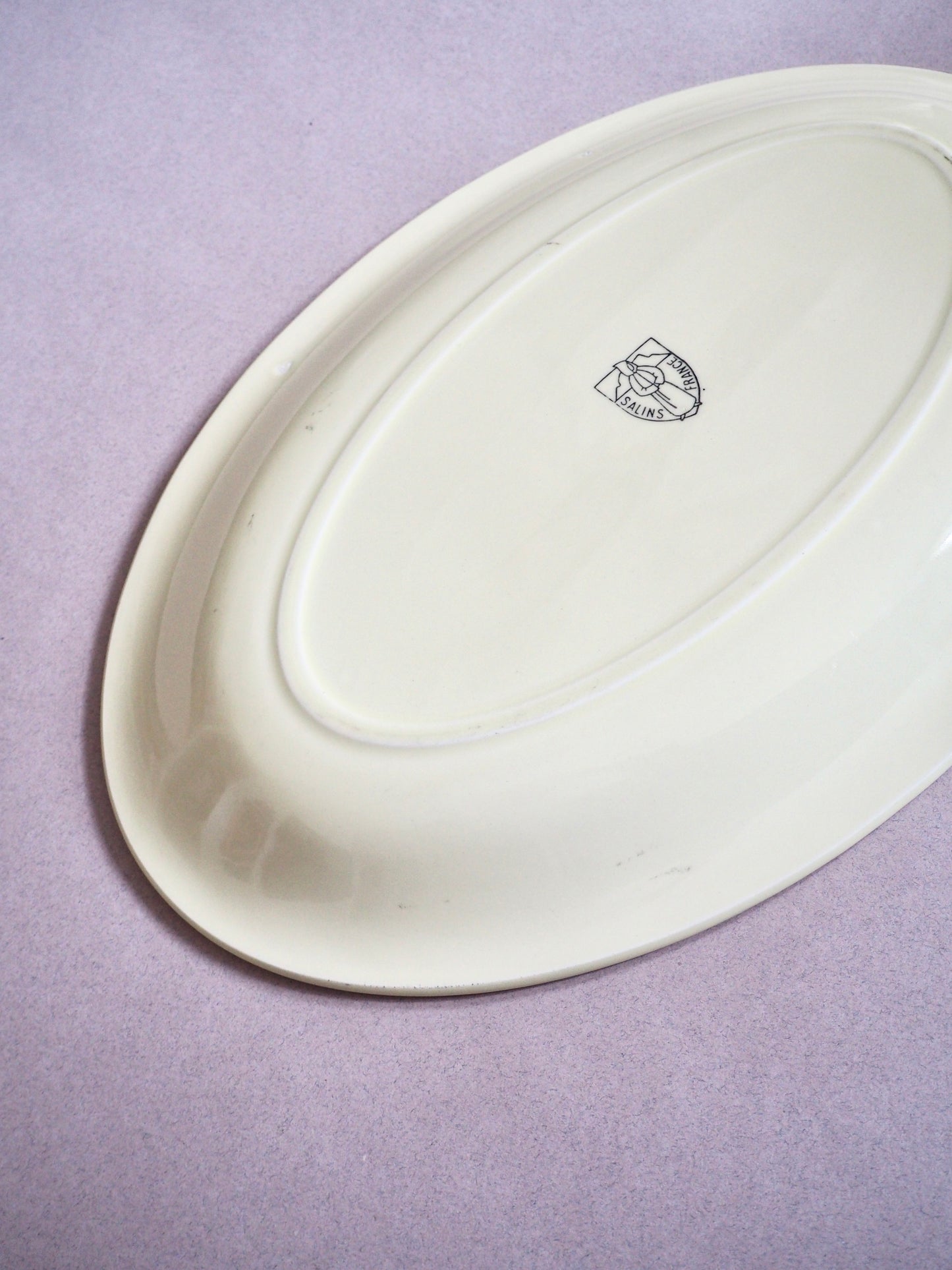 Grand plat oval Les Salins