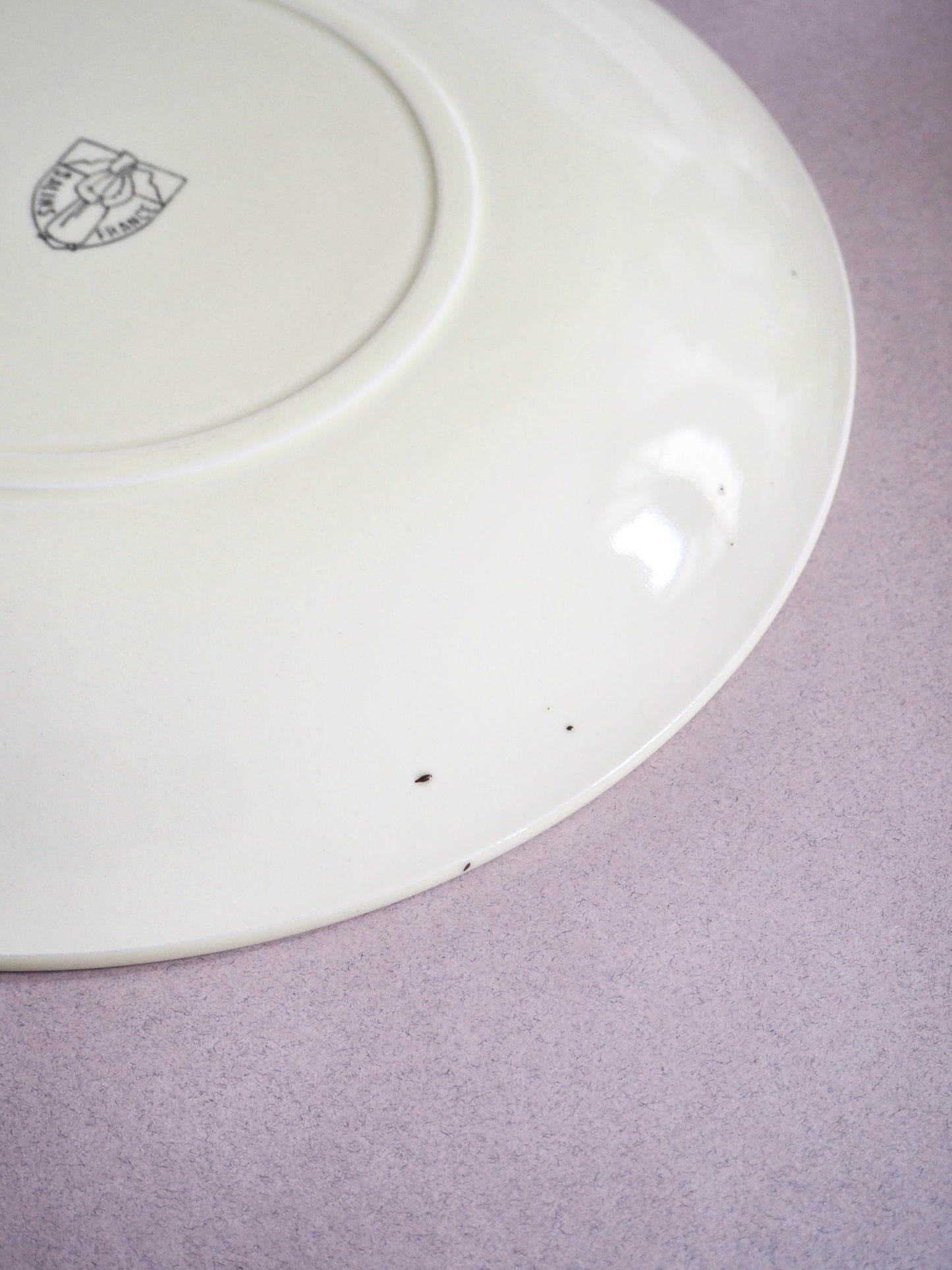 Le grand plat rond Les Salins