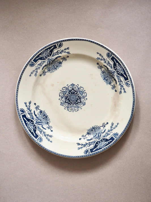 Le grand plat rond Terre de fer de Clairefontaine