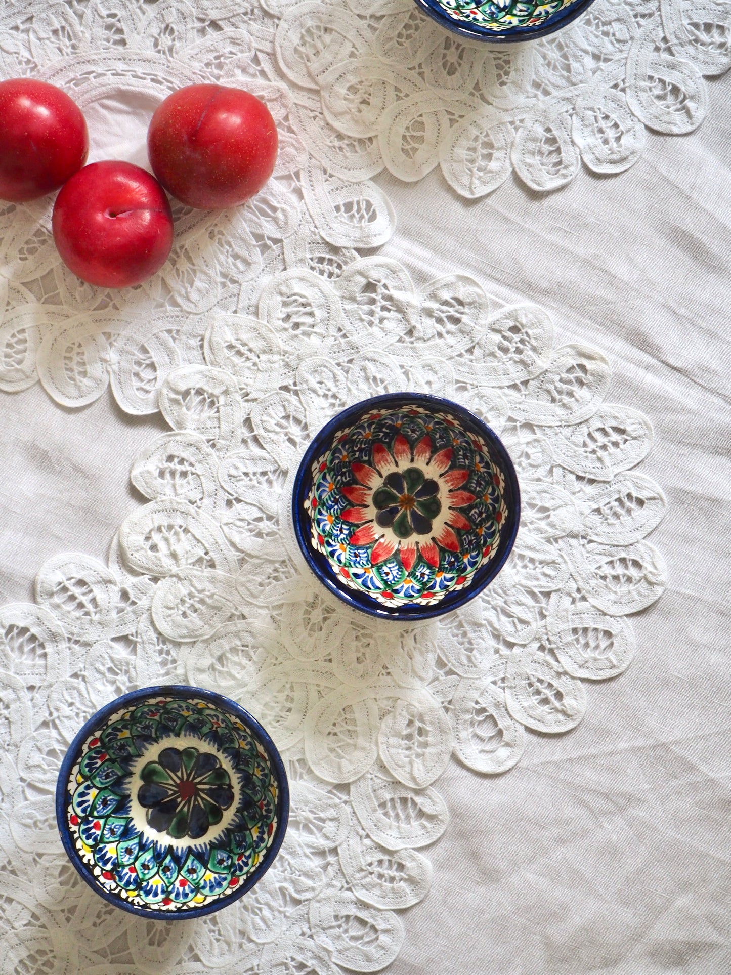 Les petites tasses colorées