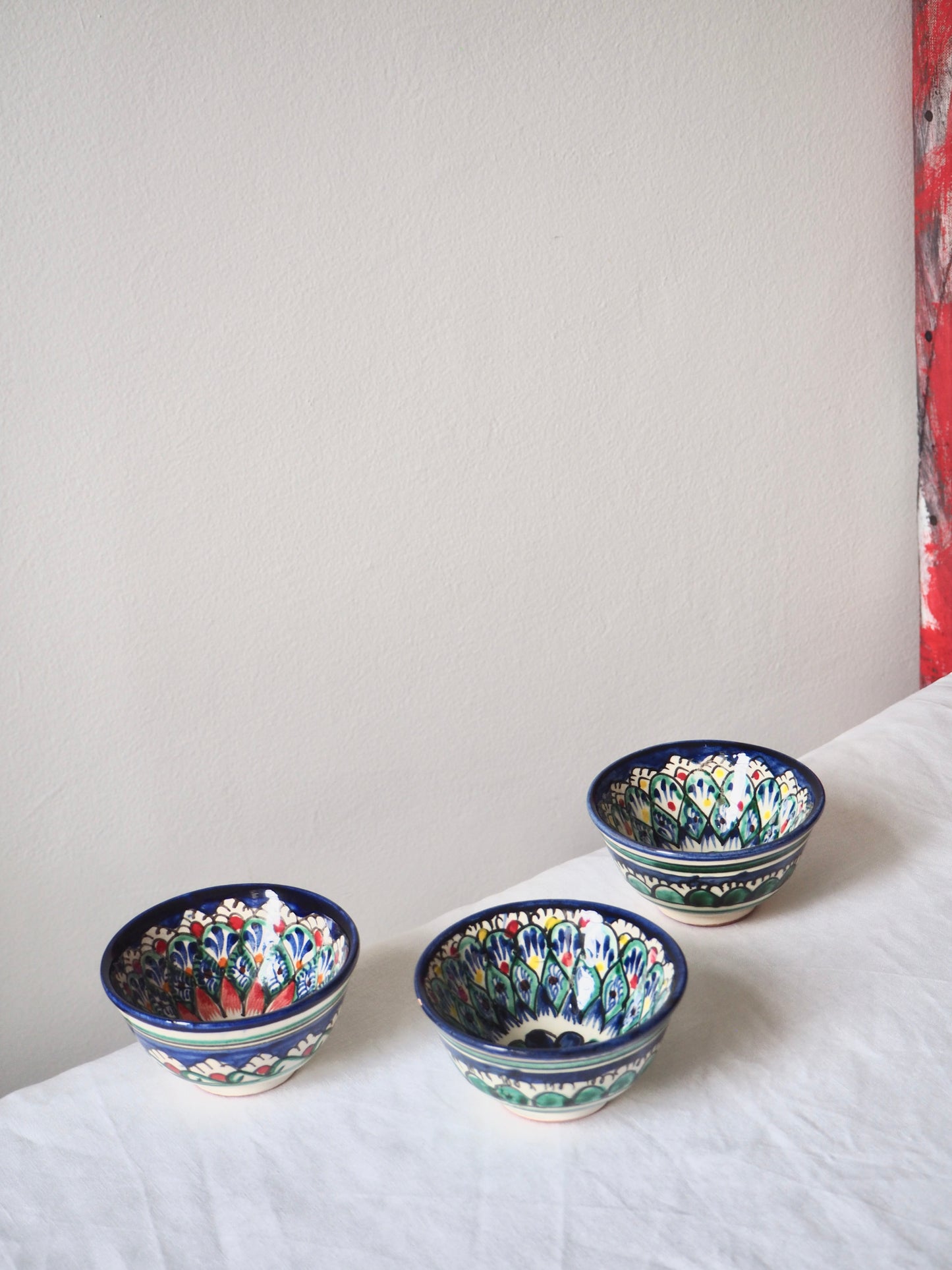 Les petites tasses colorées