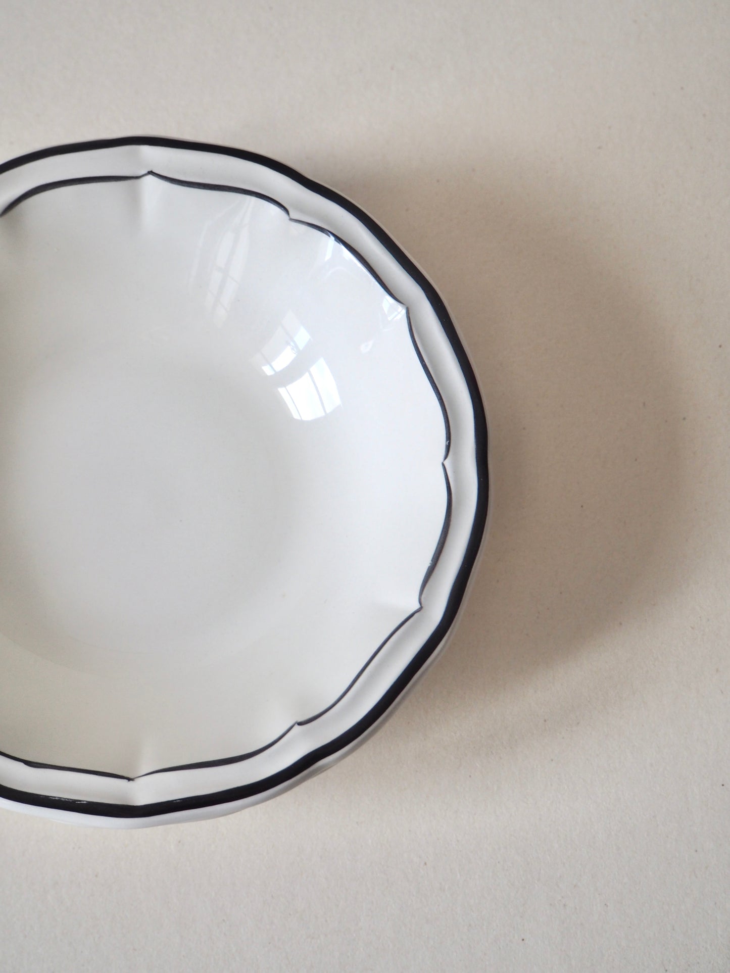 Les coupelles en faïence de Gien